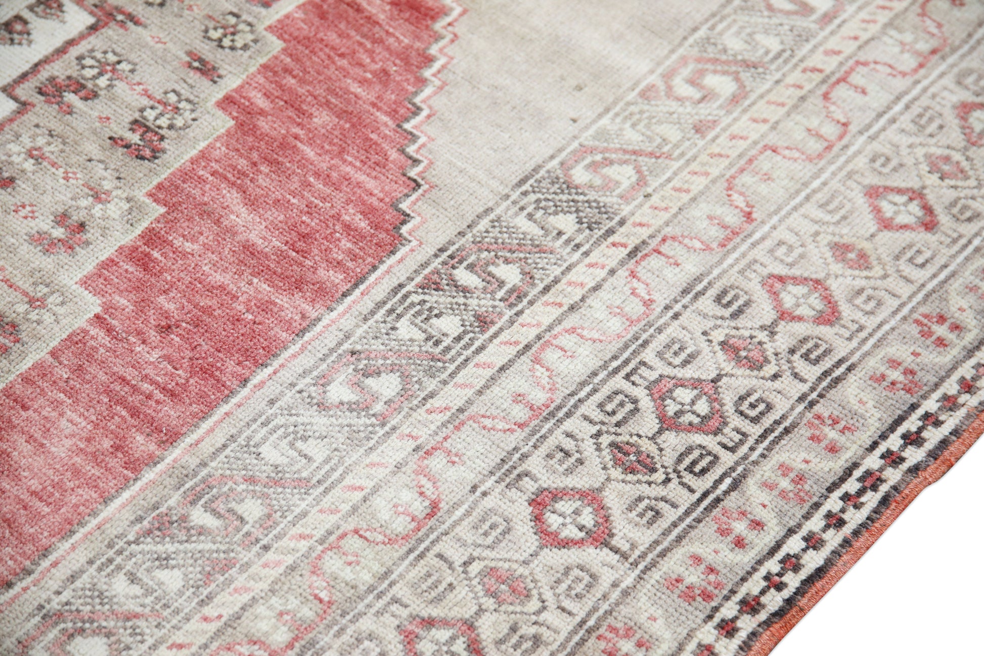Turkish Vintage Anatolian Rug 4'11" x 9'3" #444