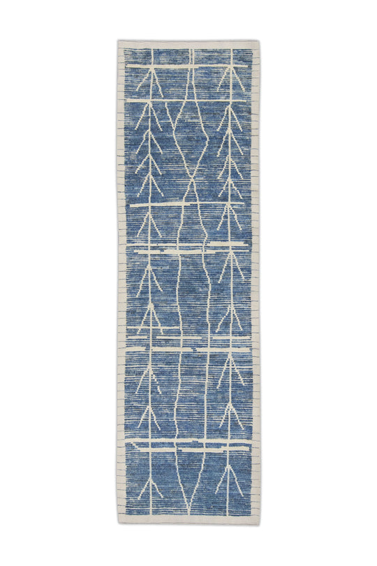 #10831 Hand Knotted Turkish Tulu Rug 2'11" x 10'5"