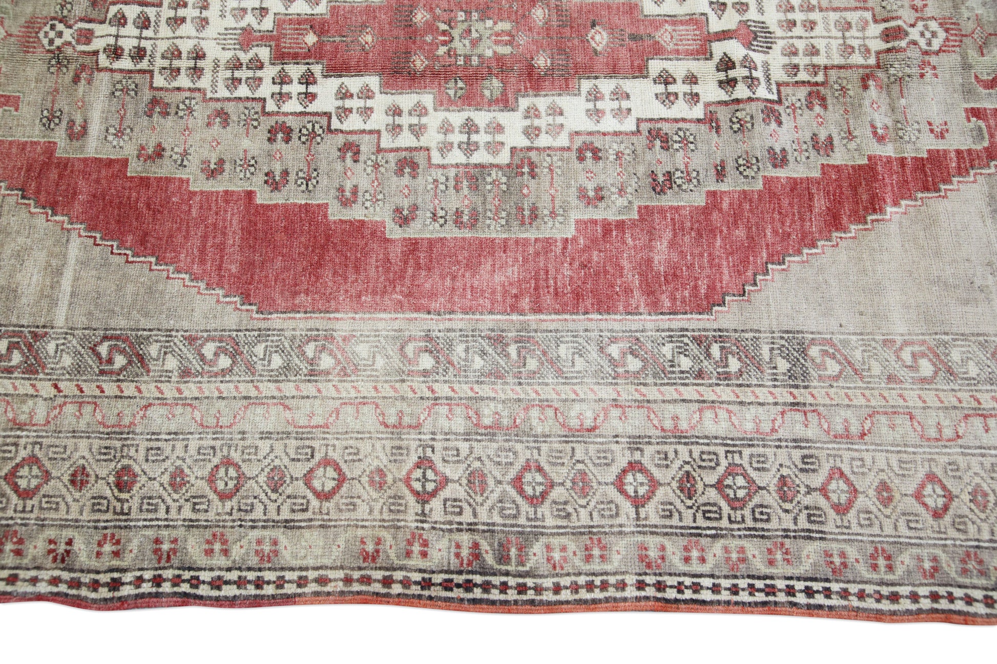 Turkish Vintage Anatolian Rug 4'11" x 9'3" #444