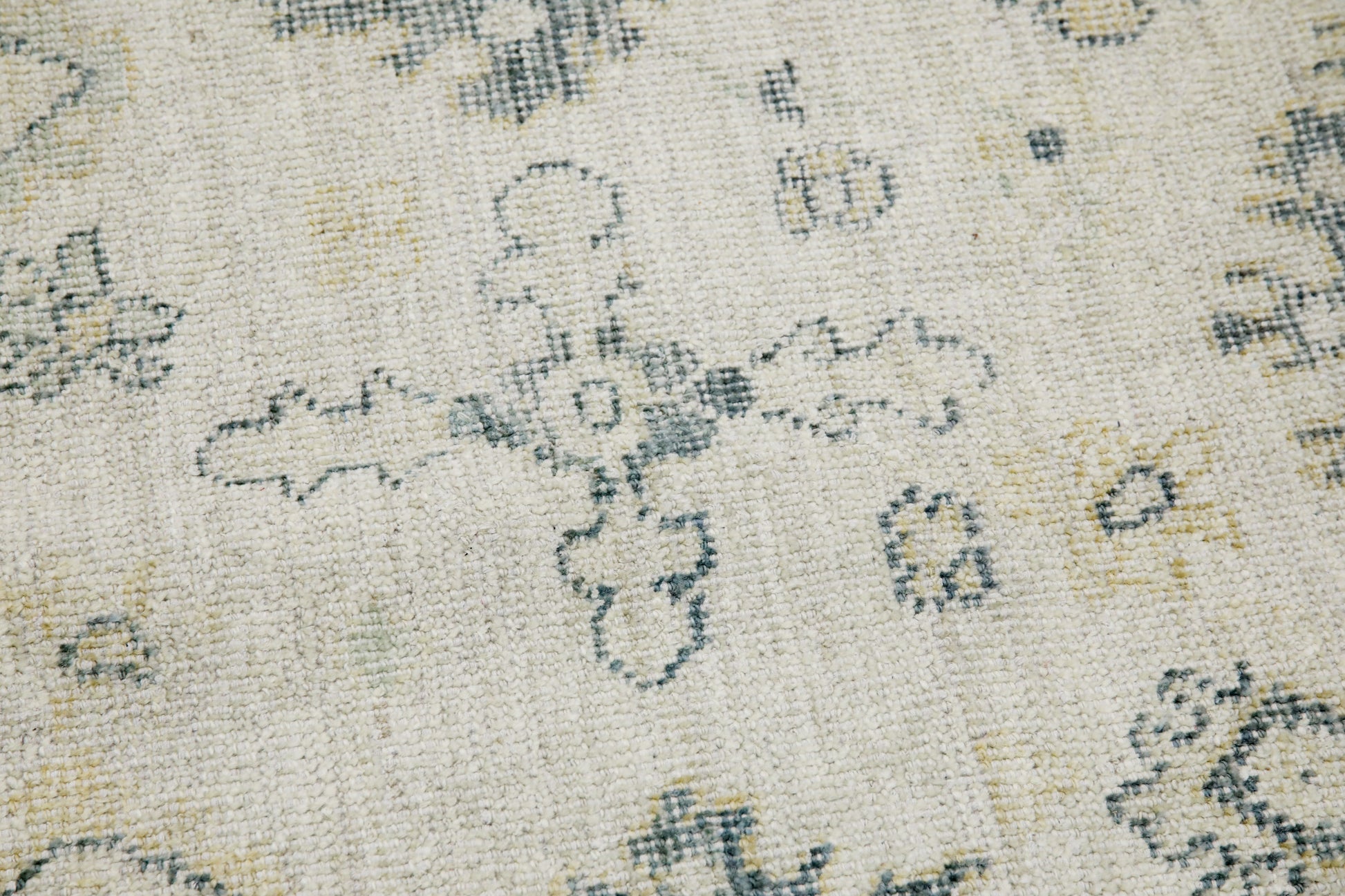 Turkish Oushak Rug 7'9" x 9'7" #8360