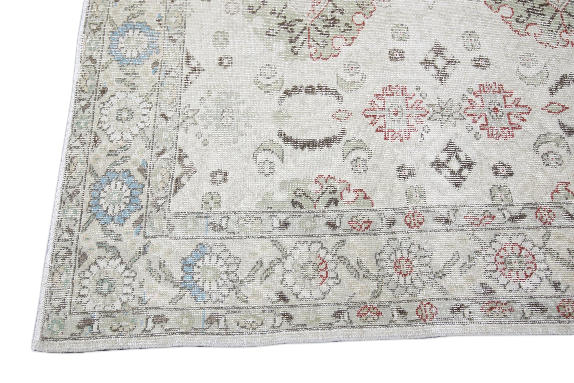 Turkish Vintage Anatolian Rug 6'4" x 9'9" #324