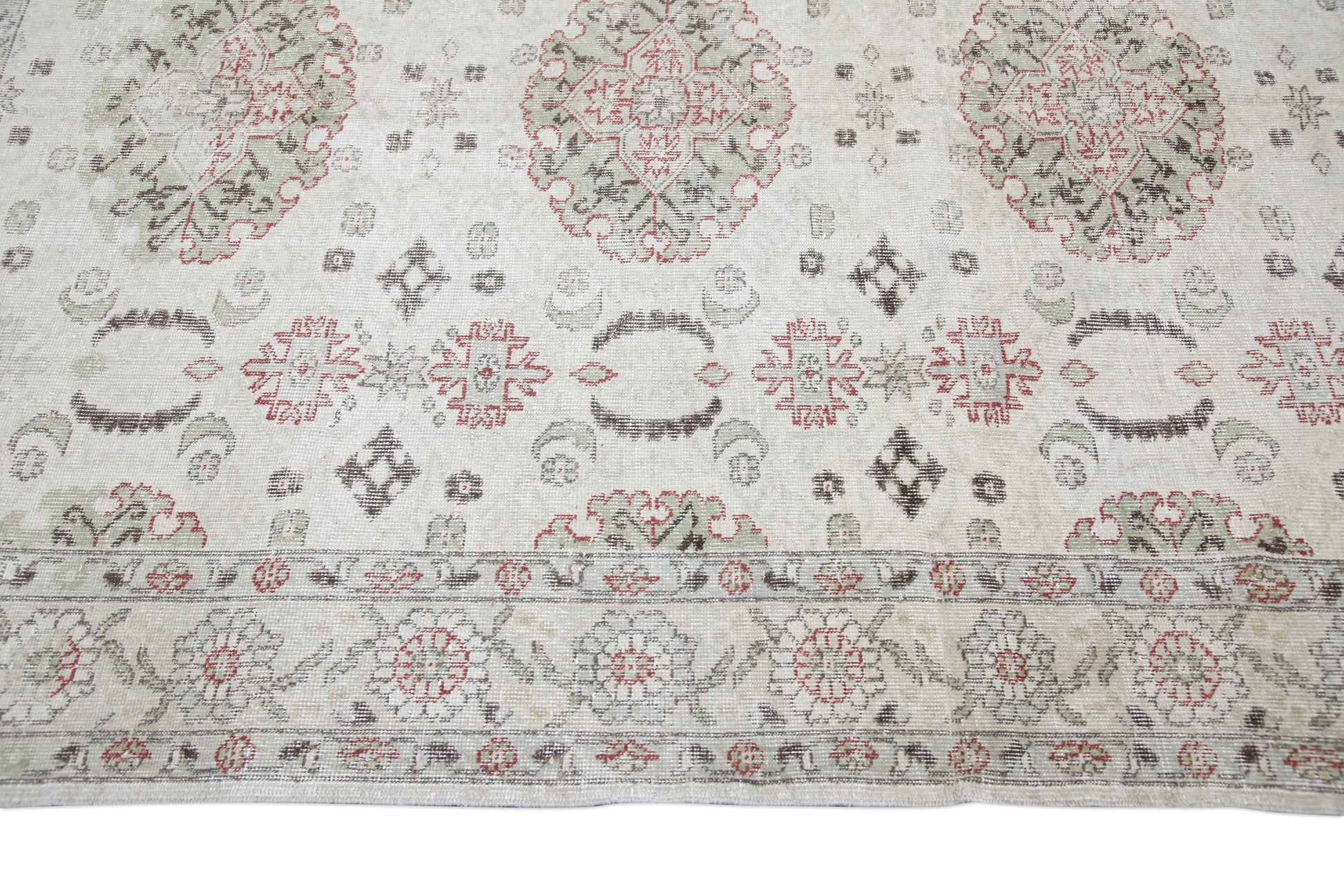 Turkish Vintage Anatolian Rug 6'4" x 9'9" #324