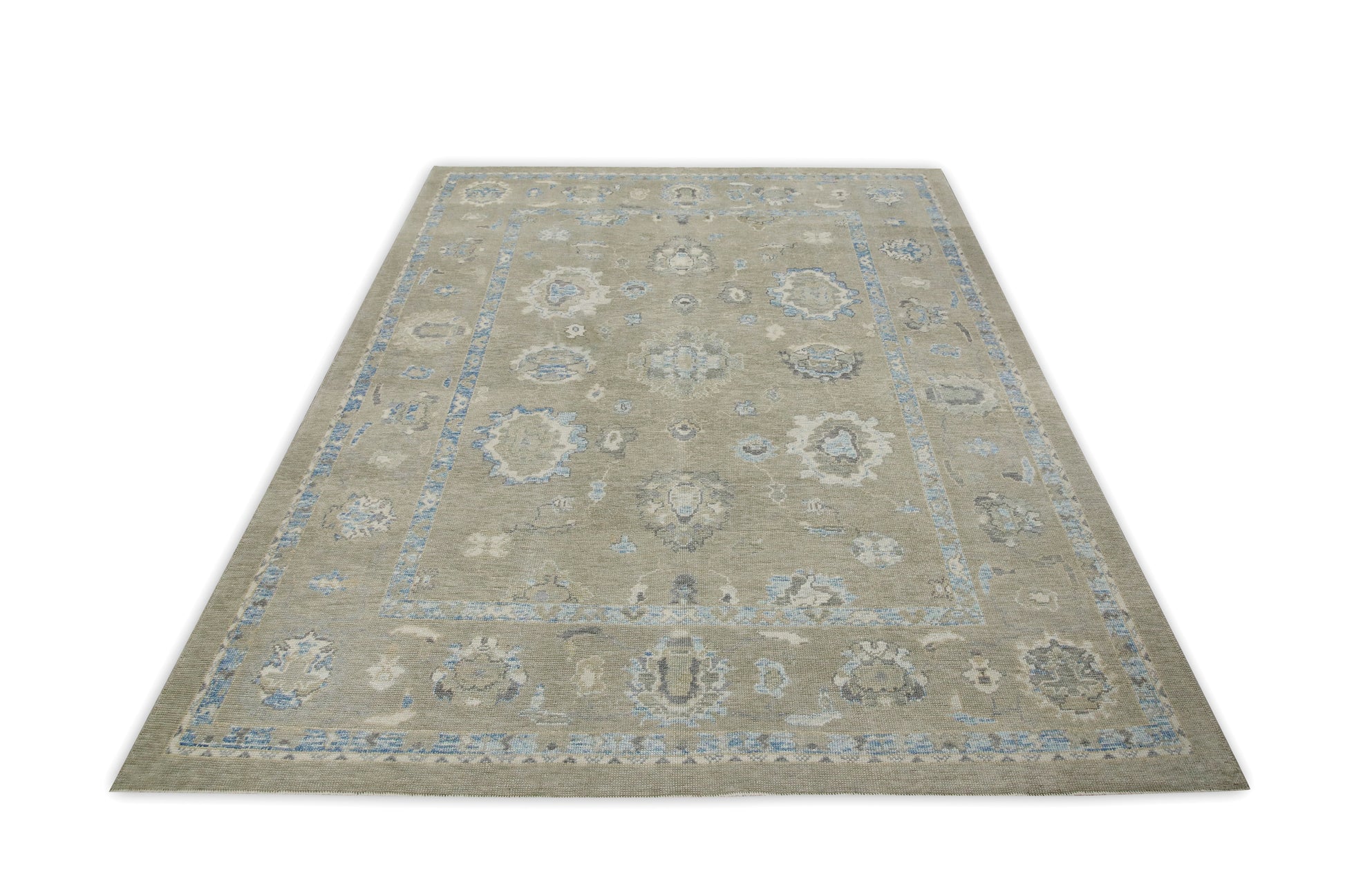 Turkish Oushak Rug 8'1" x 10'7" #7513