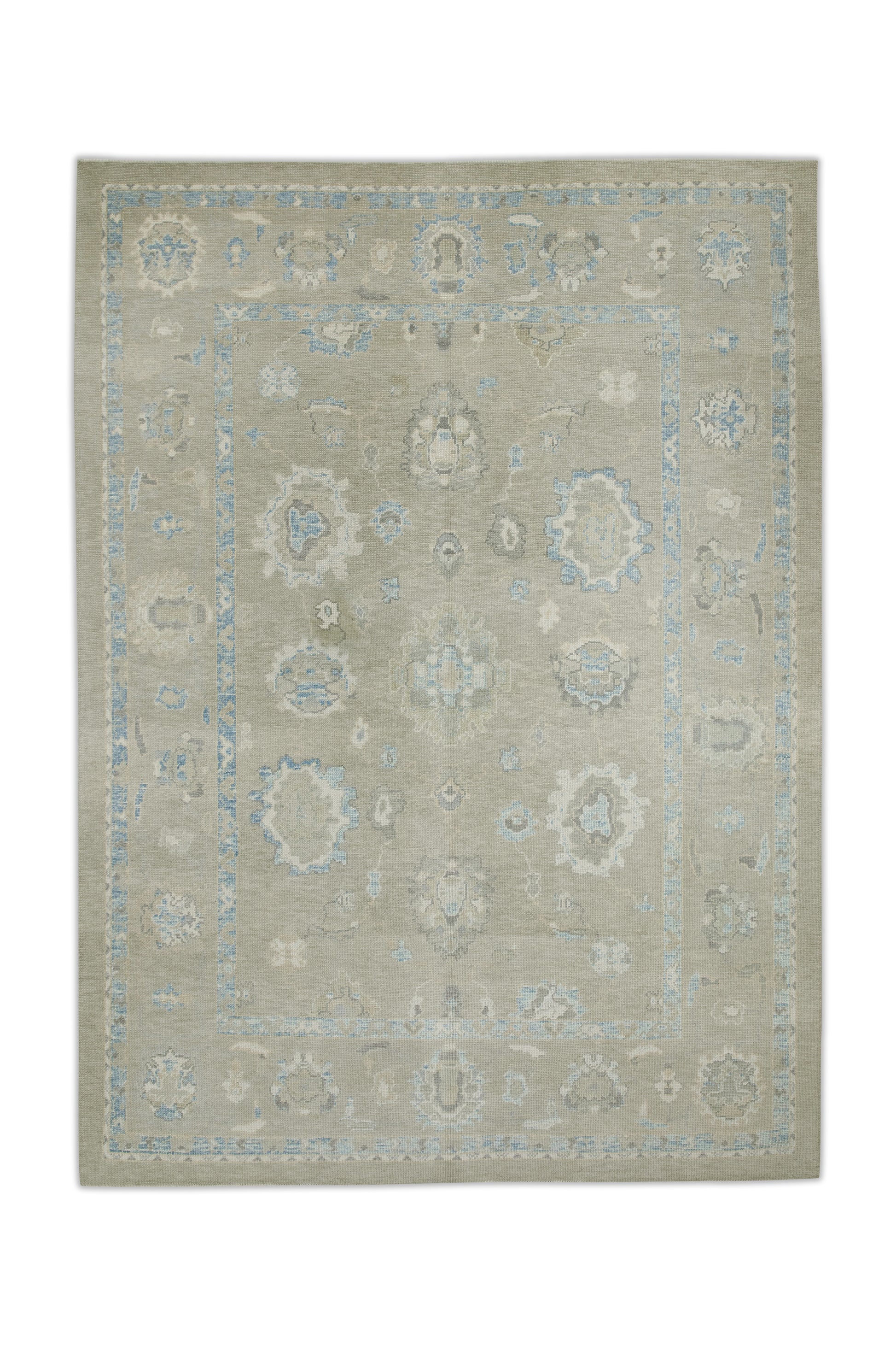 Turkish Oushak Rug 8'1" x 10'7" #7513