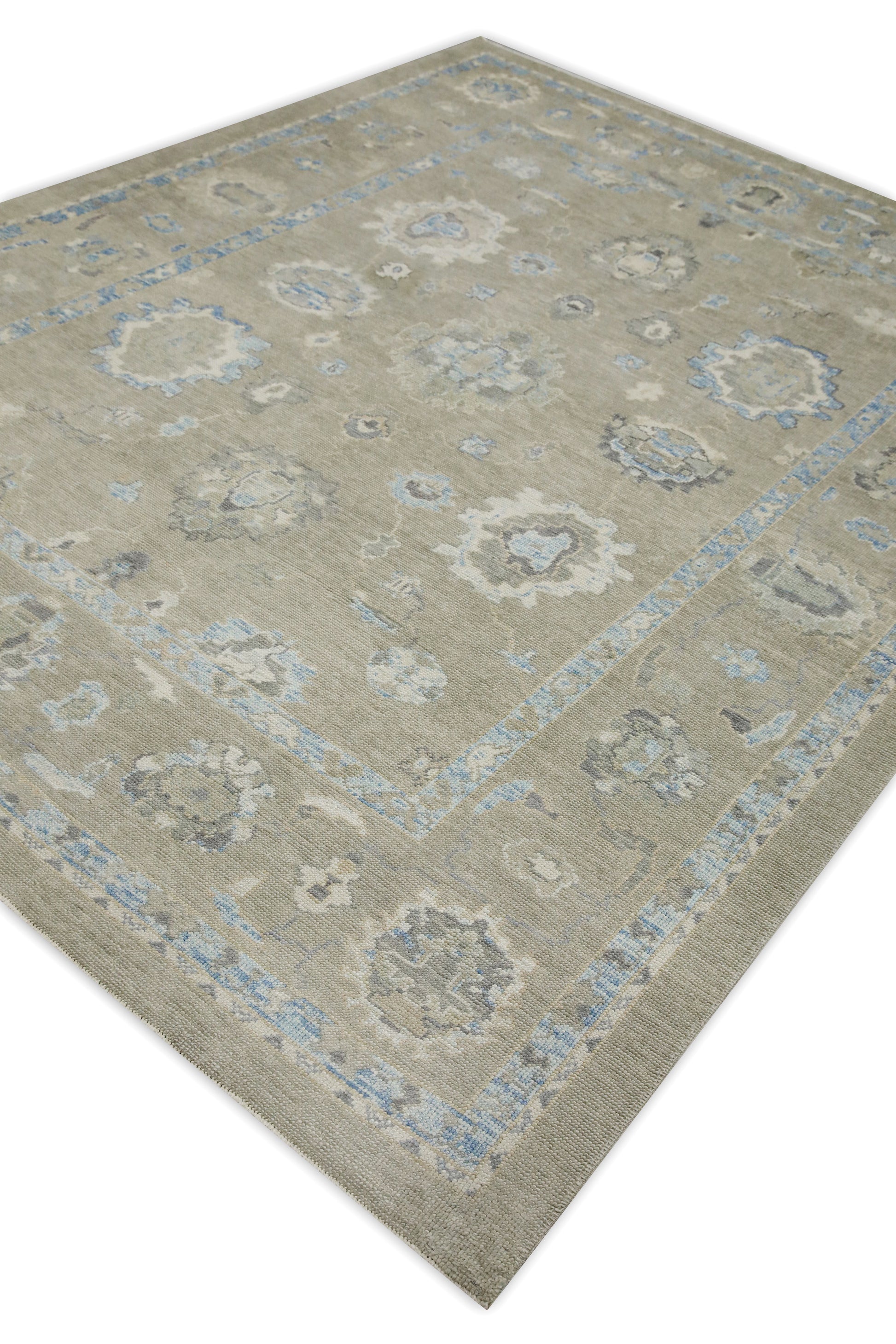 Turkish Oushak Rug 8'1" x 10'7" #7513