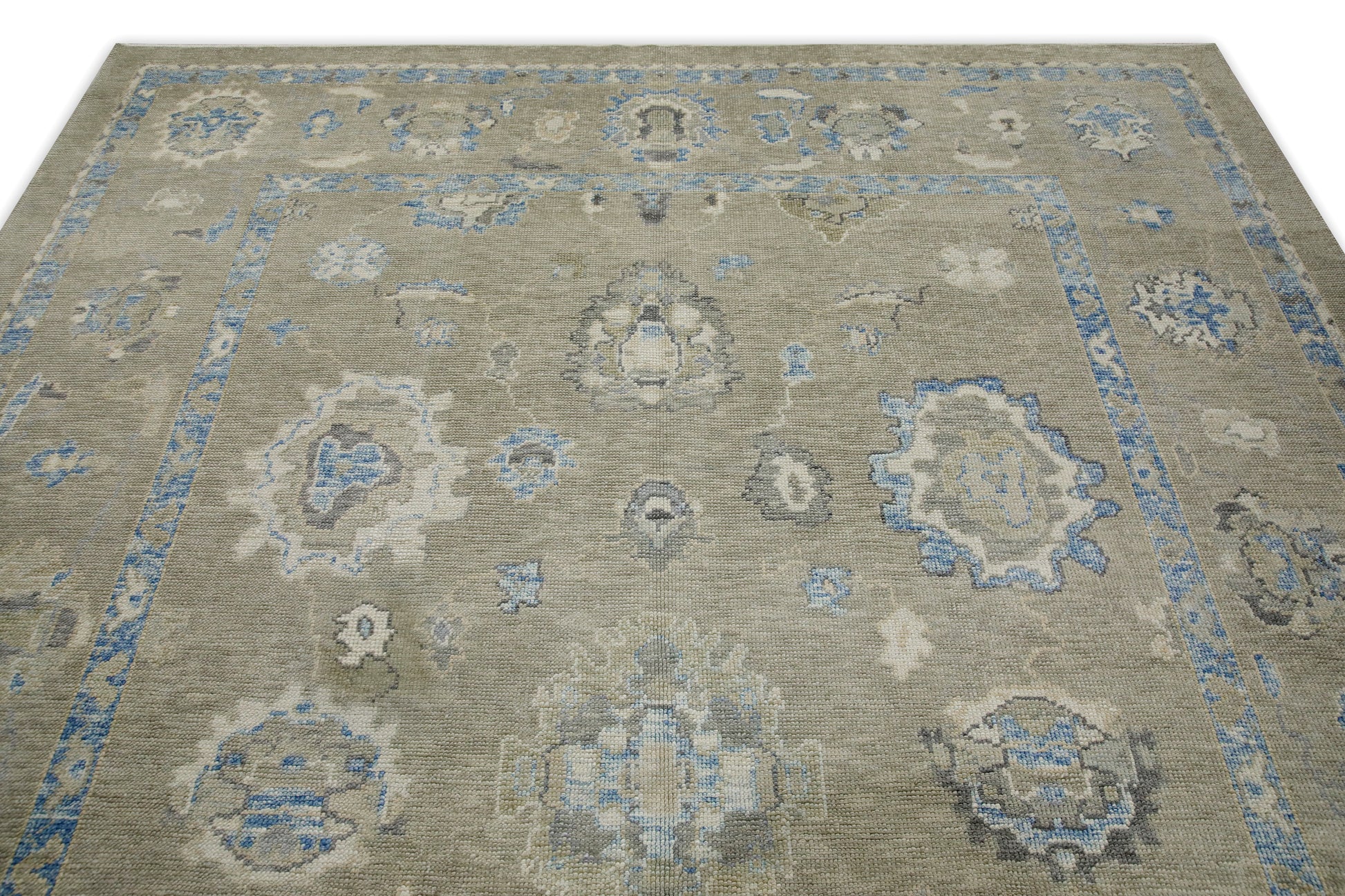 Turkish Oushak Rug 8'1" x 10'7" #7513