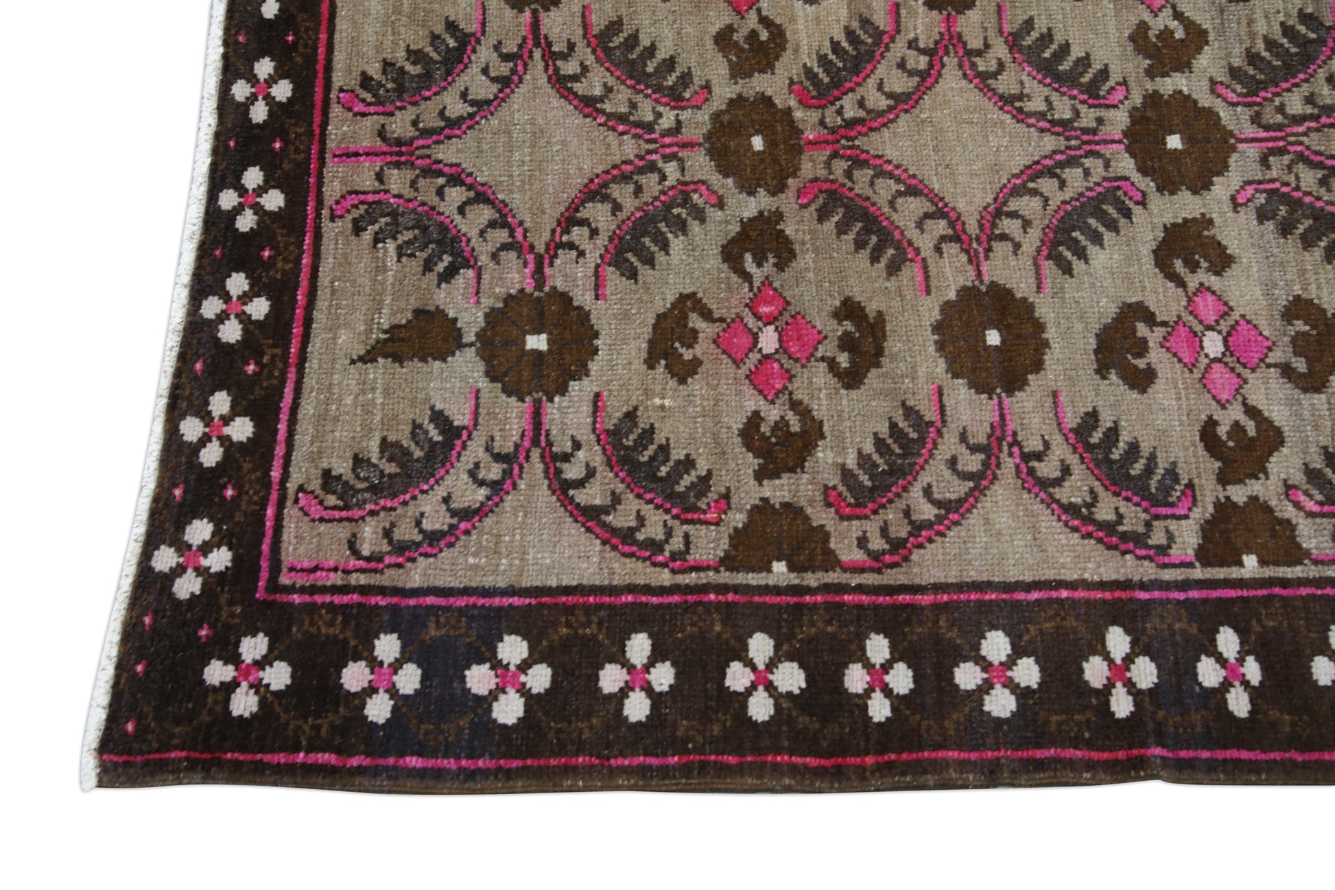 Turkish Vintage Anatolian Rug 6'4" x 7'7" #52