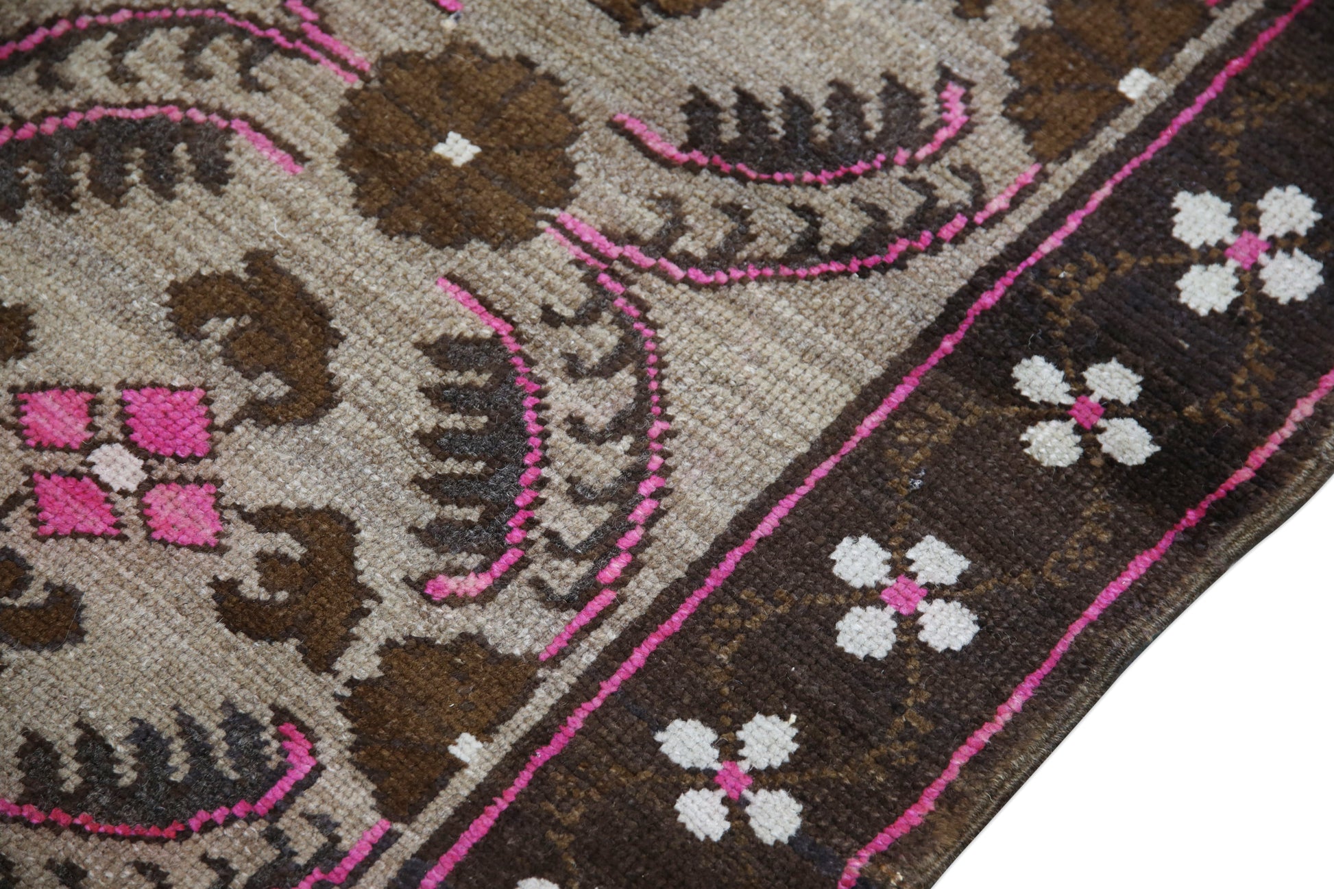 Turkish Vintage Anatolian Rug 6'4" x 7'7" #52