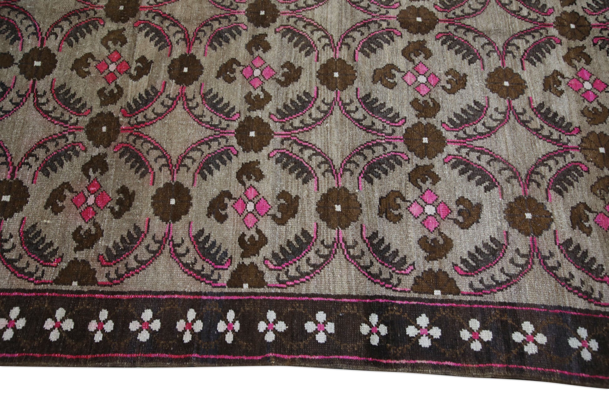 Turkish Vintage Anatolian Rug 6'4" x 7'7" #52