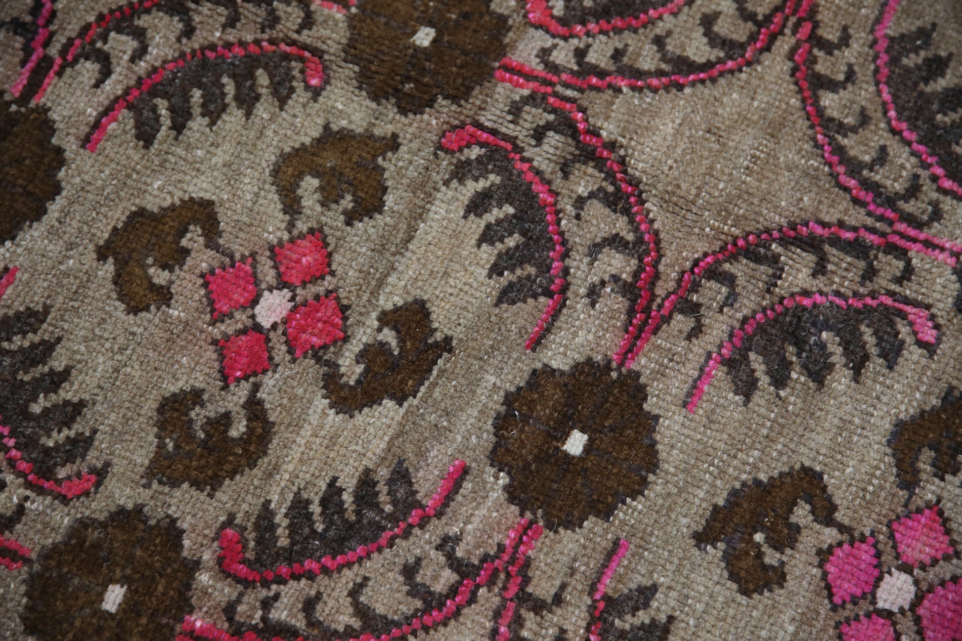 Turkish Vintage Anatolian Rug 6'4" x 7'7" #52