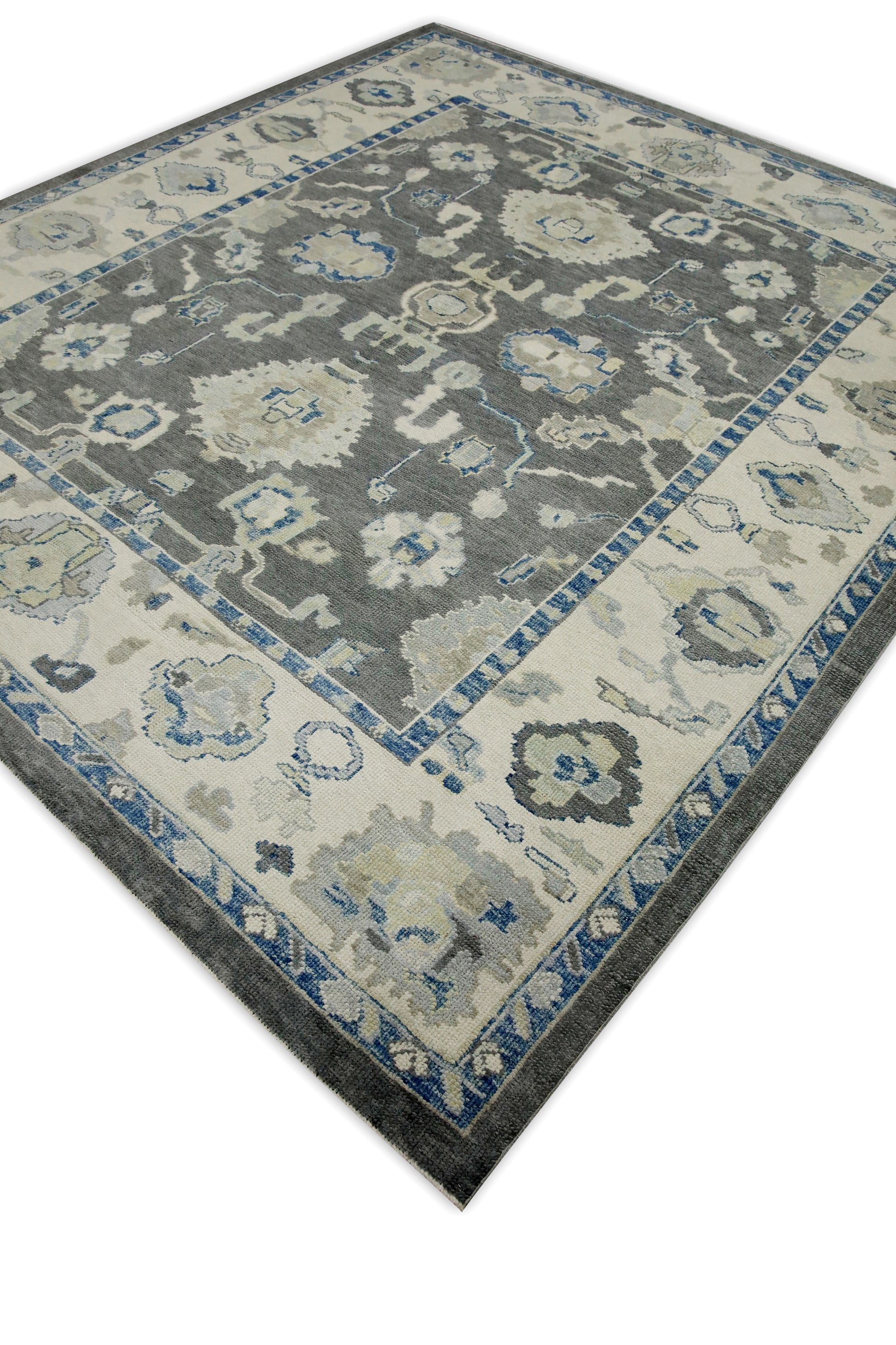 Turkish Oushak Rug 8'1" x 9'2" #8031