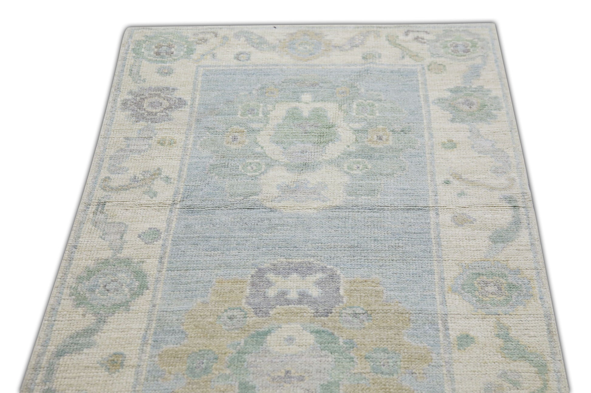 Turkish Oushak Rug 2'7" x 12'2" #11200