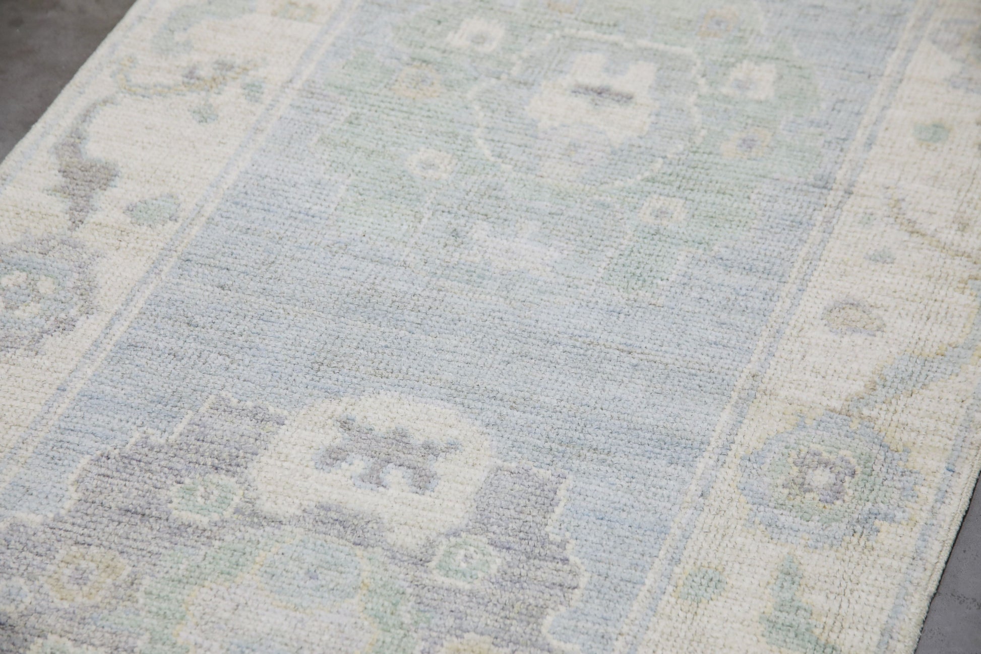 Turkish Oushak Rug 2'7" x 12'2" #11200