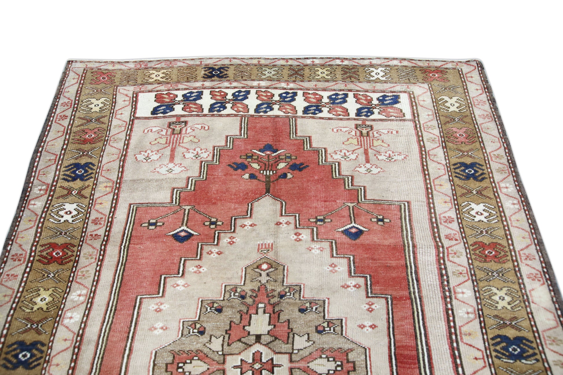 Turkish Vintage Anatolian Rug 5'4" x 7'10" #459