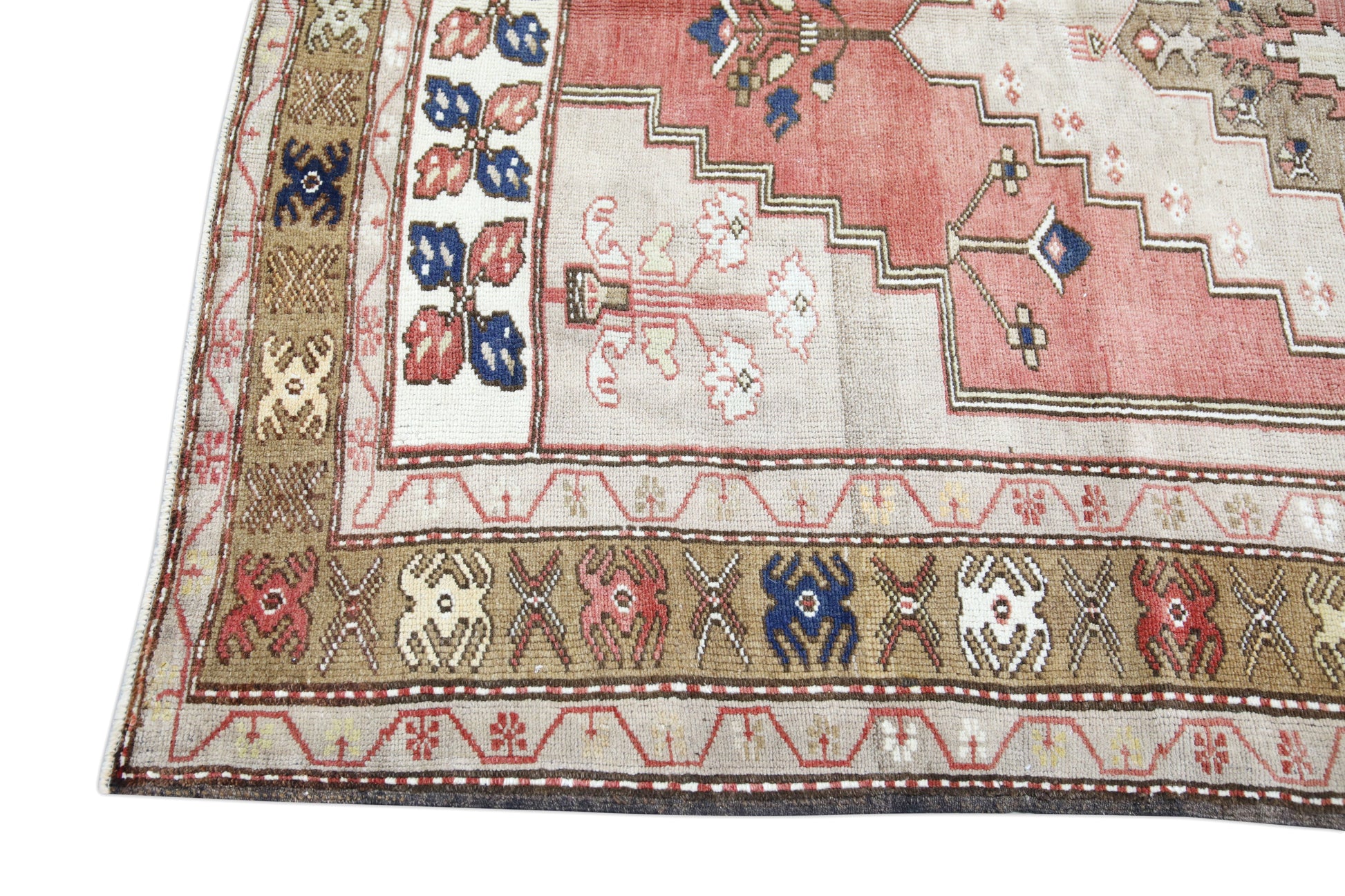 Turkish Vintage Anatolian Rug 5'4" x 7'10" #459