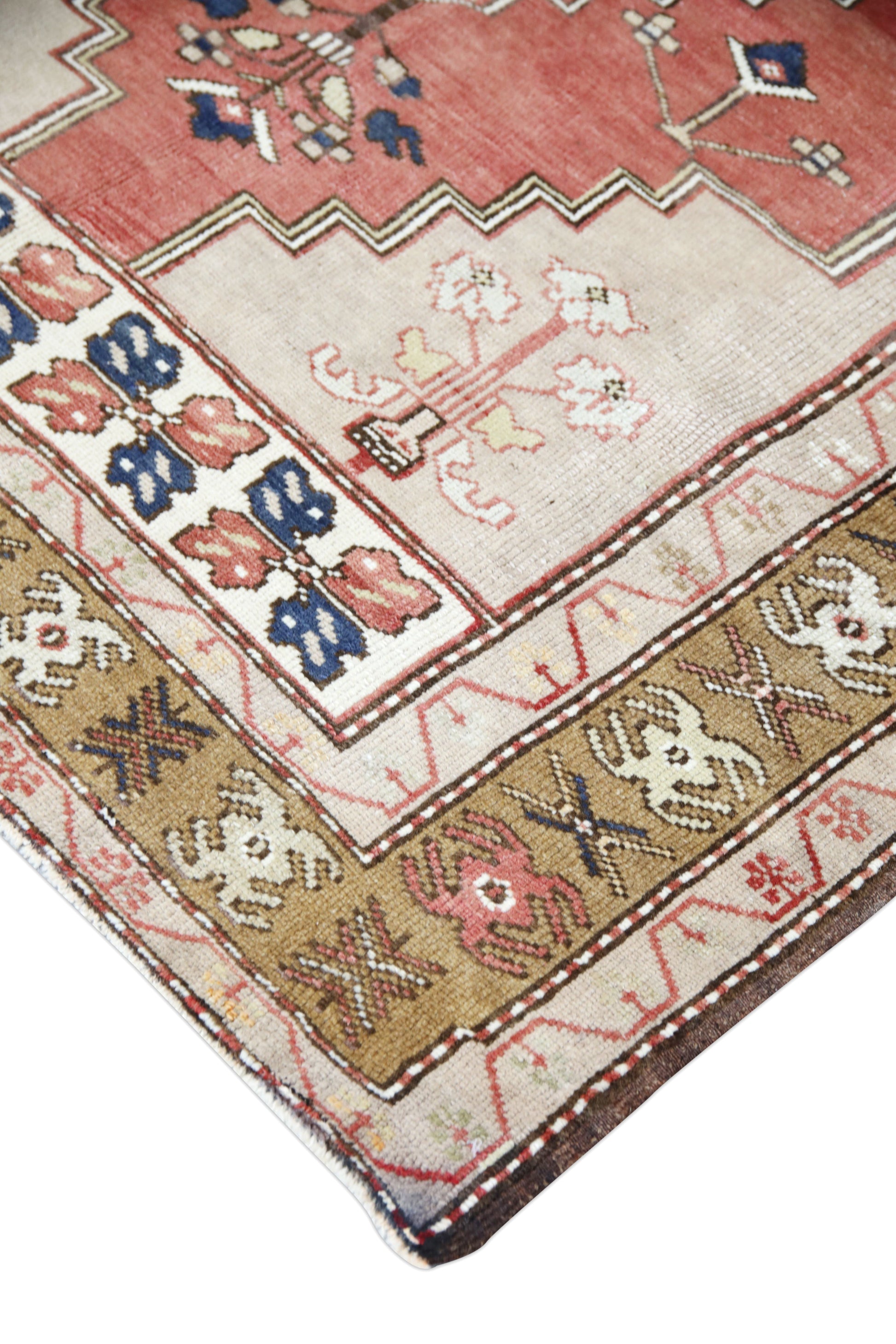 Turkish Vintage Anatolian Rug 5'4" x 7'10" #459