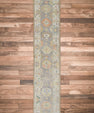 Turkish Oushak Rug 2'10" x 14'2" #11294