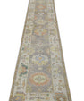 Turkish Oushak Rug 2'10" x 14'2" #11294