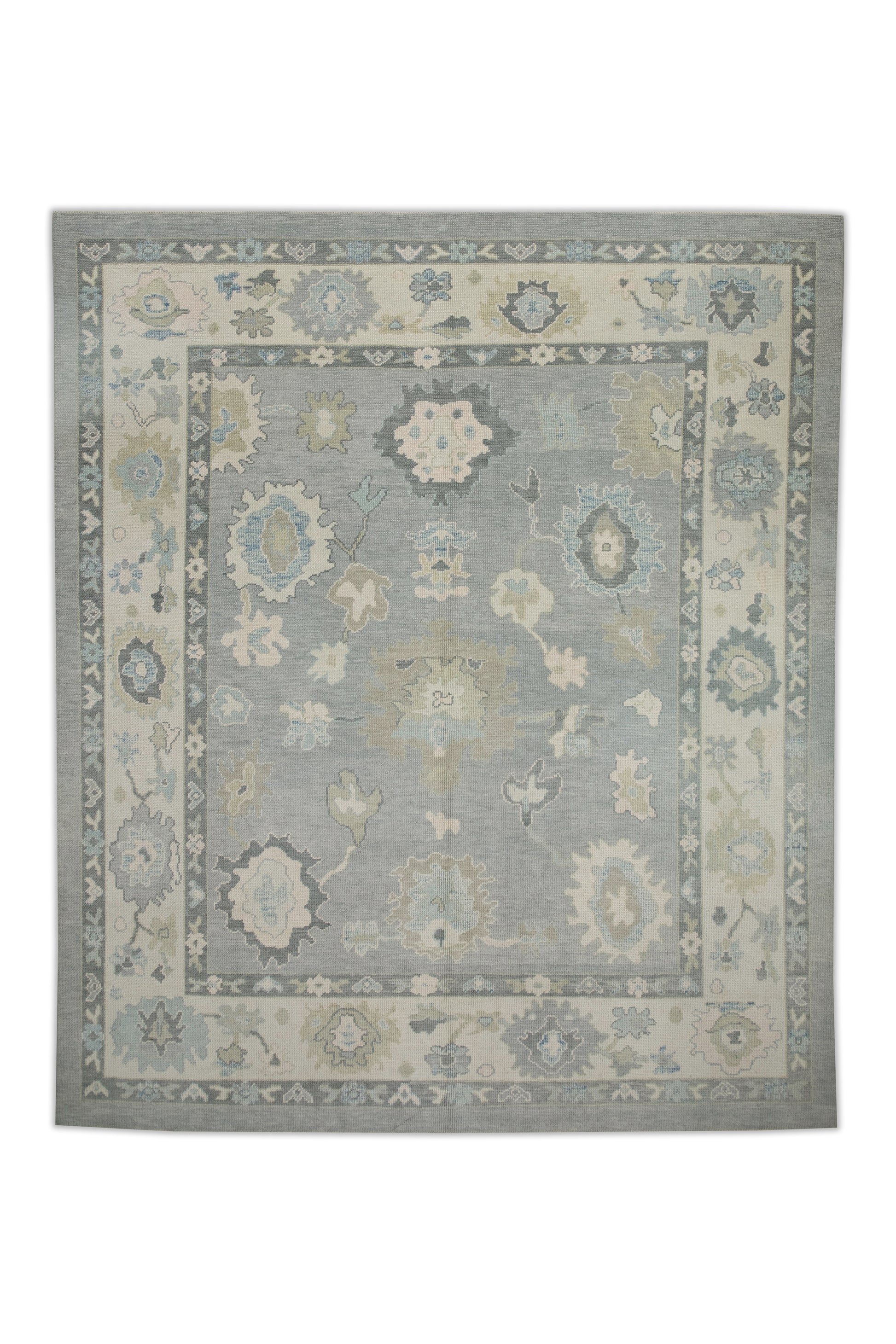 Turkish Oushak Rug 8'3" x 9'7" #7602