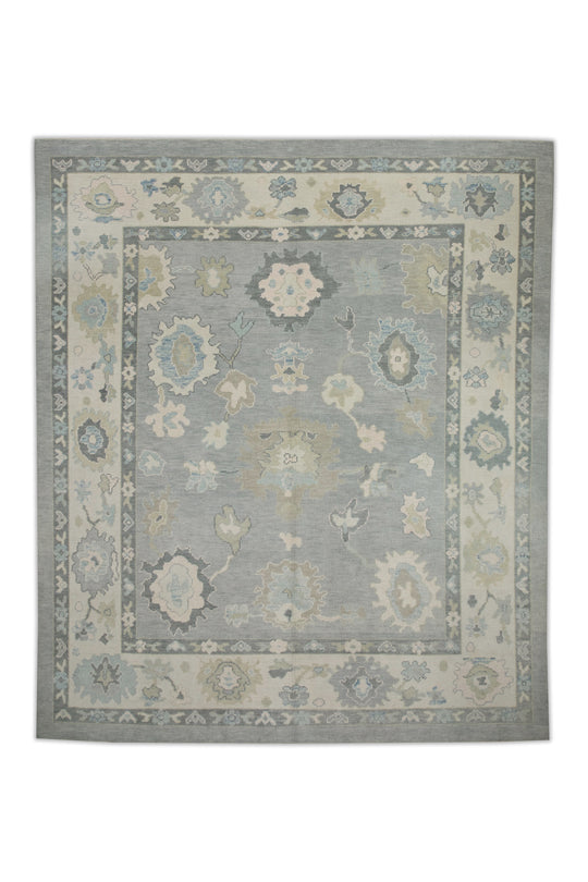 #7602 Turkish Oushak 8'3" x 9'7"