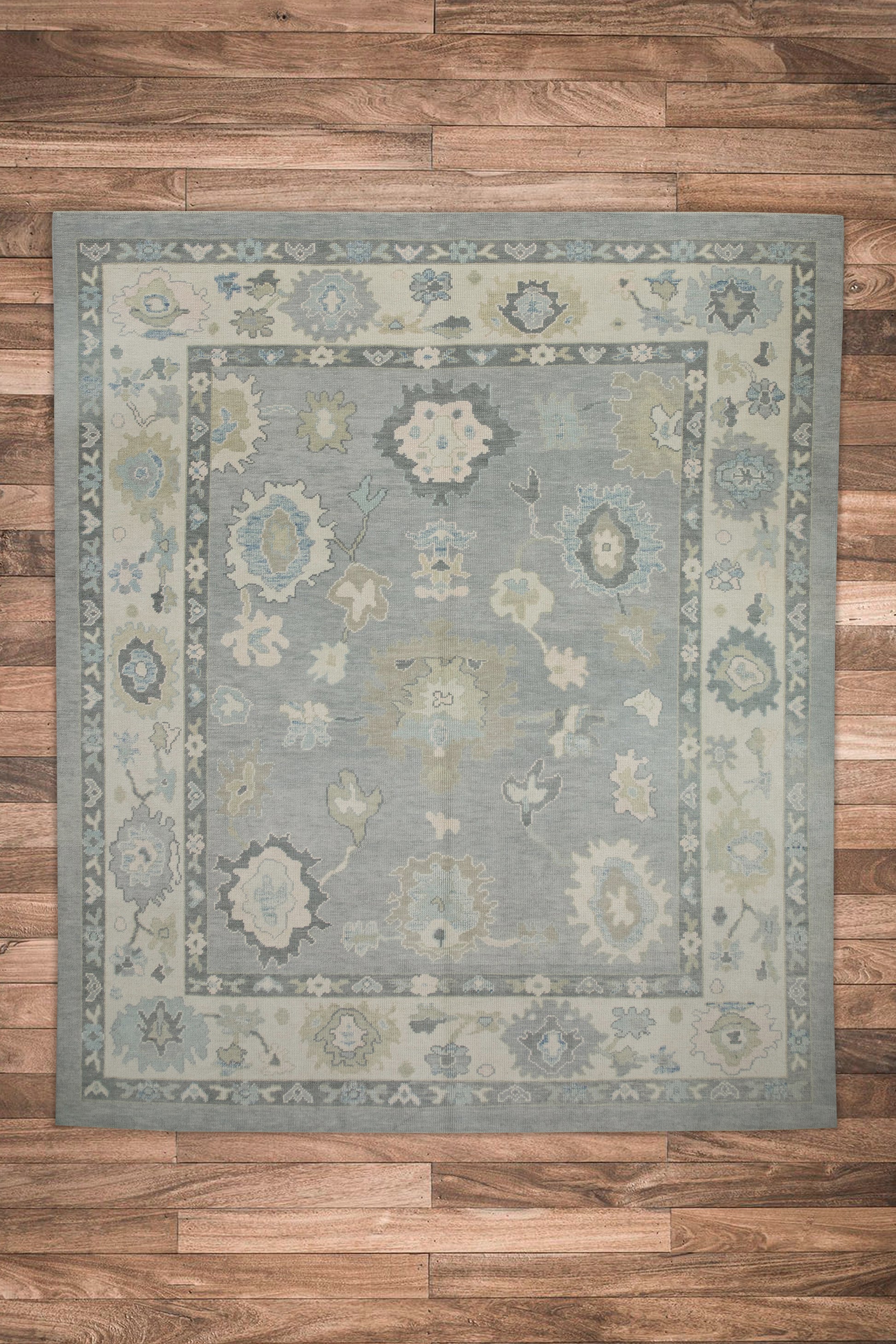 Turkish Oushak Rug 8'3" x 9'7" #7602