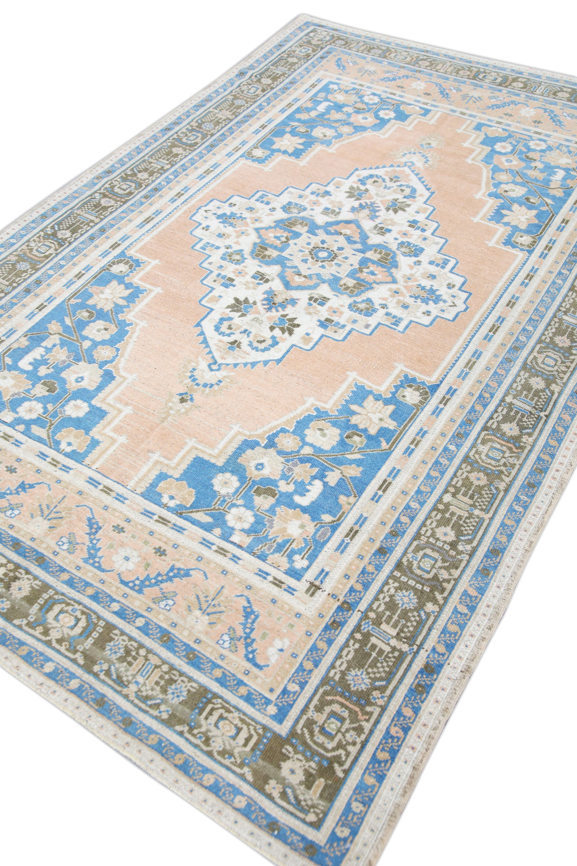 Turkish Vintage Anatolian Rug 5'8" x 8'10" #612