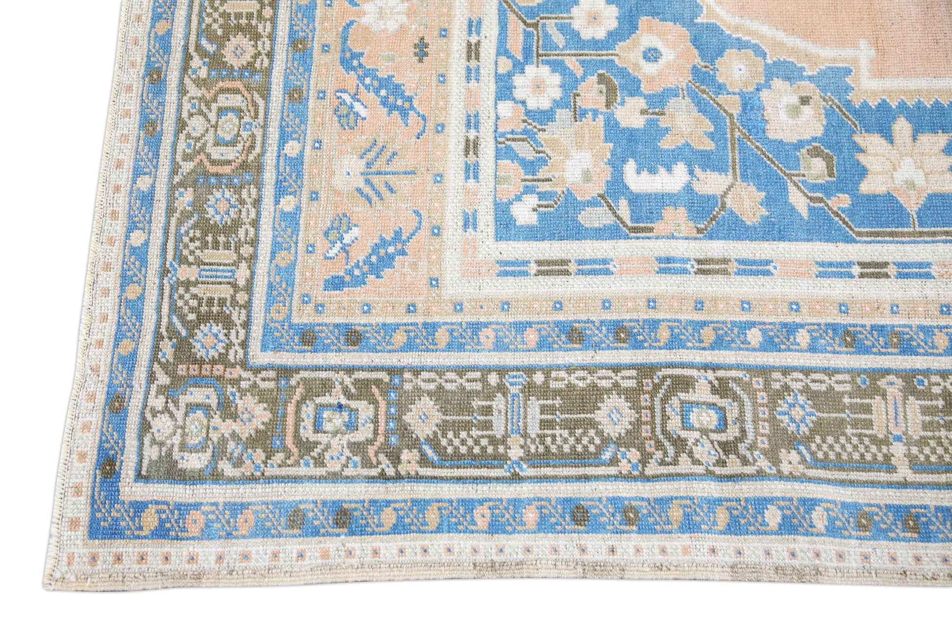 Turkish Vintage Anatolian Rug 5'8" x 8'10" #612