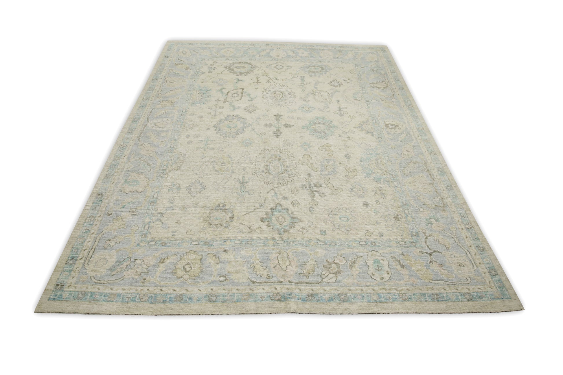 Turkish Oushak Rug 8'2" x 10'3" #8150