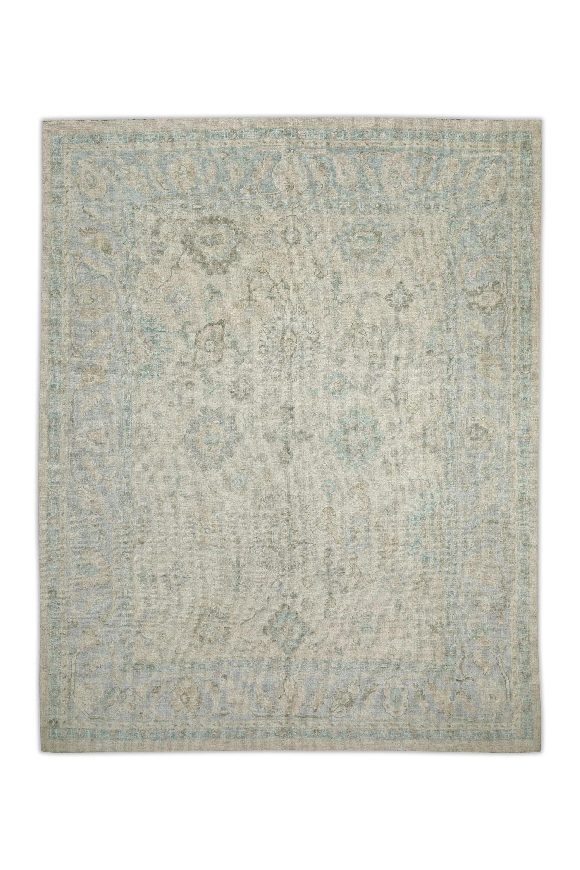 Turkish Oushak Rug 8'2" x 10'3" #8150