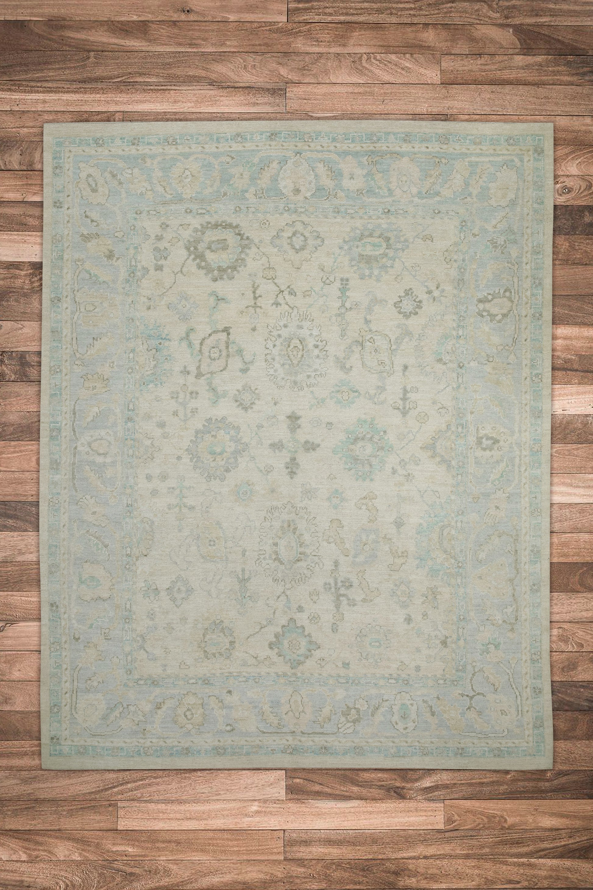 Turkish Oushak Rug 8'2" x 10'3" #8150