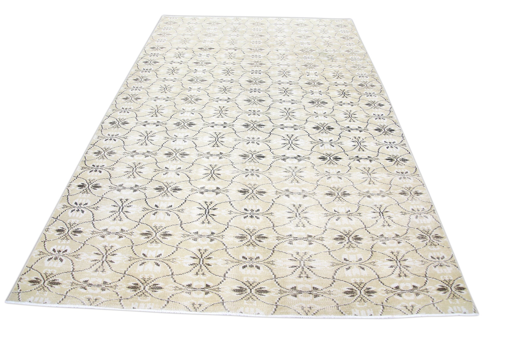 Turkish Vintage Anatolian Rug  6'2" x 9'5" #260