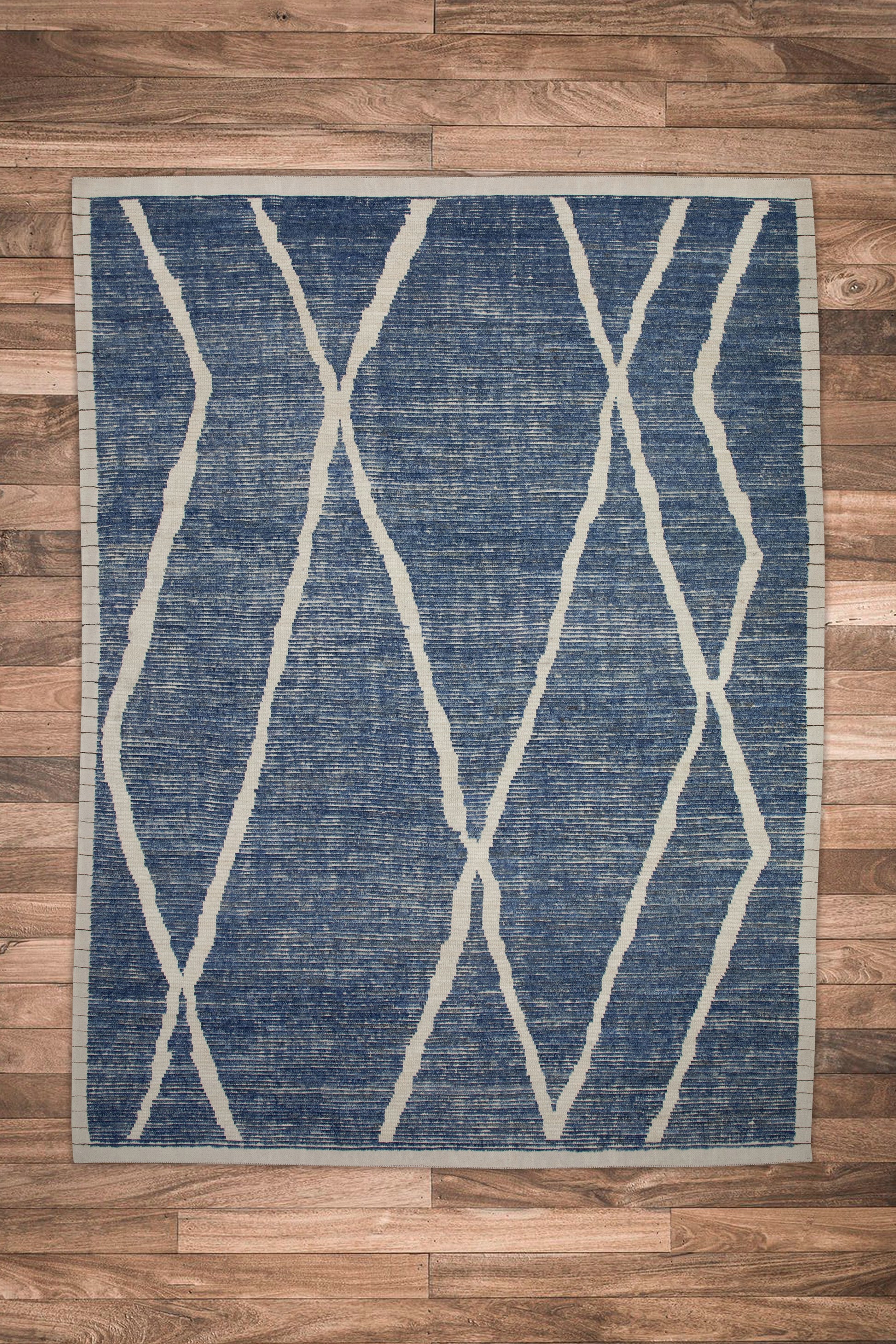 Turkish Tulu Rug Hand Knotted 7'10" x 10'2" #7763