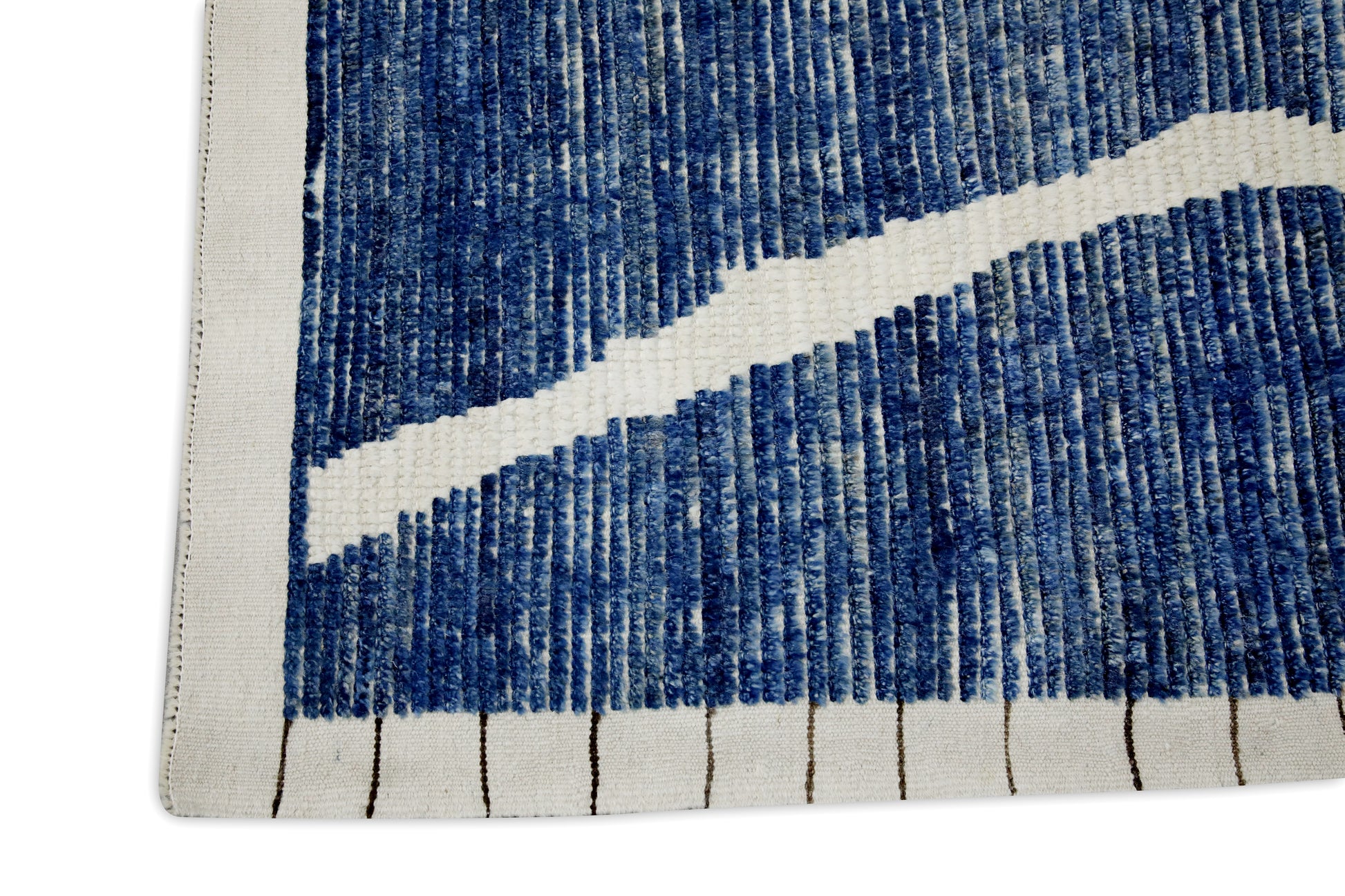 Turkish Tulu Rug Hand Knotted 7'10" x 10'2" #7763