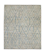 Turkish Tulu Rug Hand Knotted 8'5" x 9'11" #6007