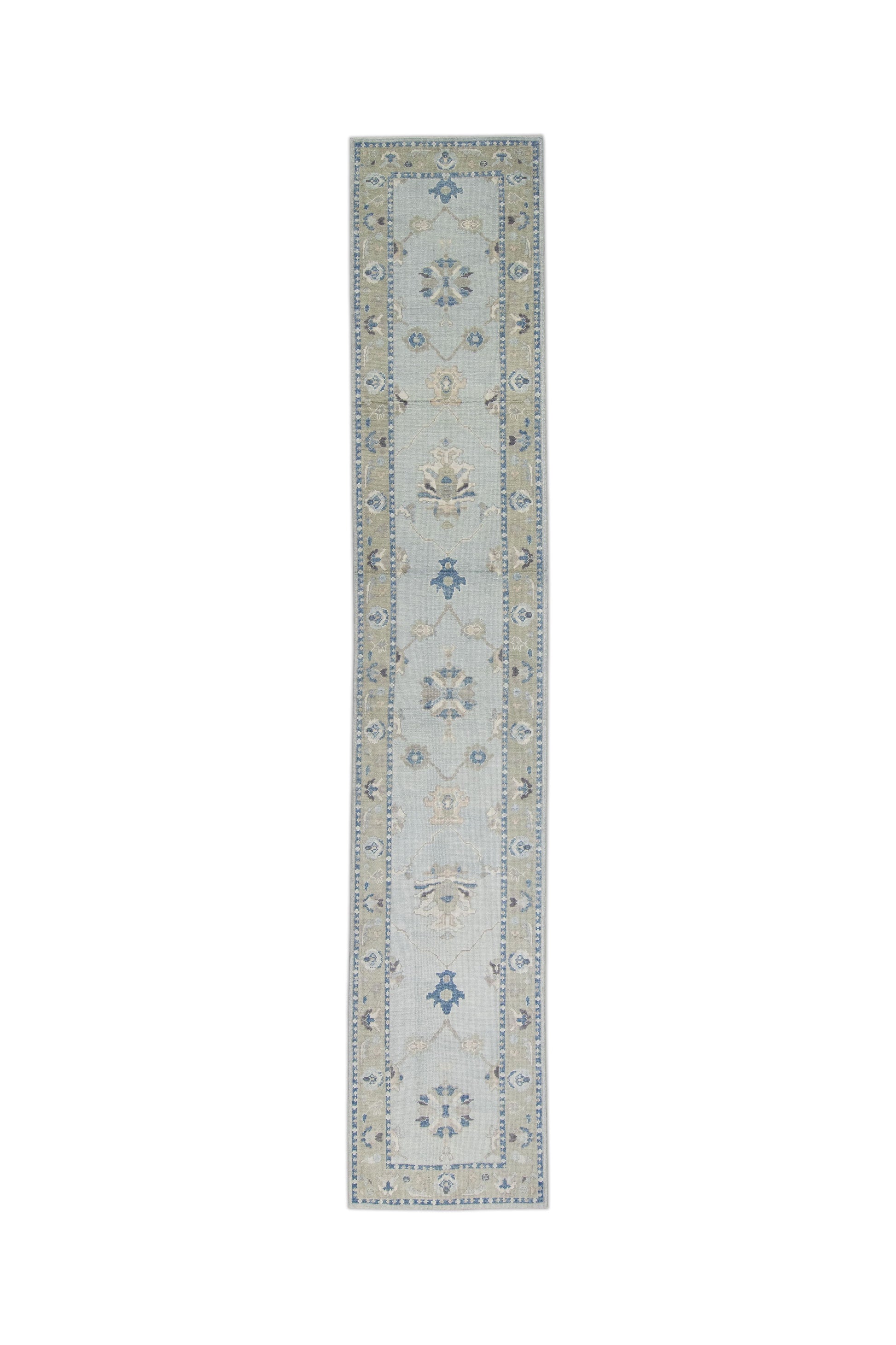 Turkish Oushak Rug 2'11" x 16'5" #11014