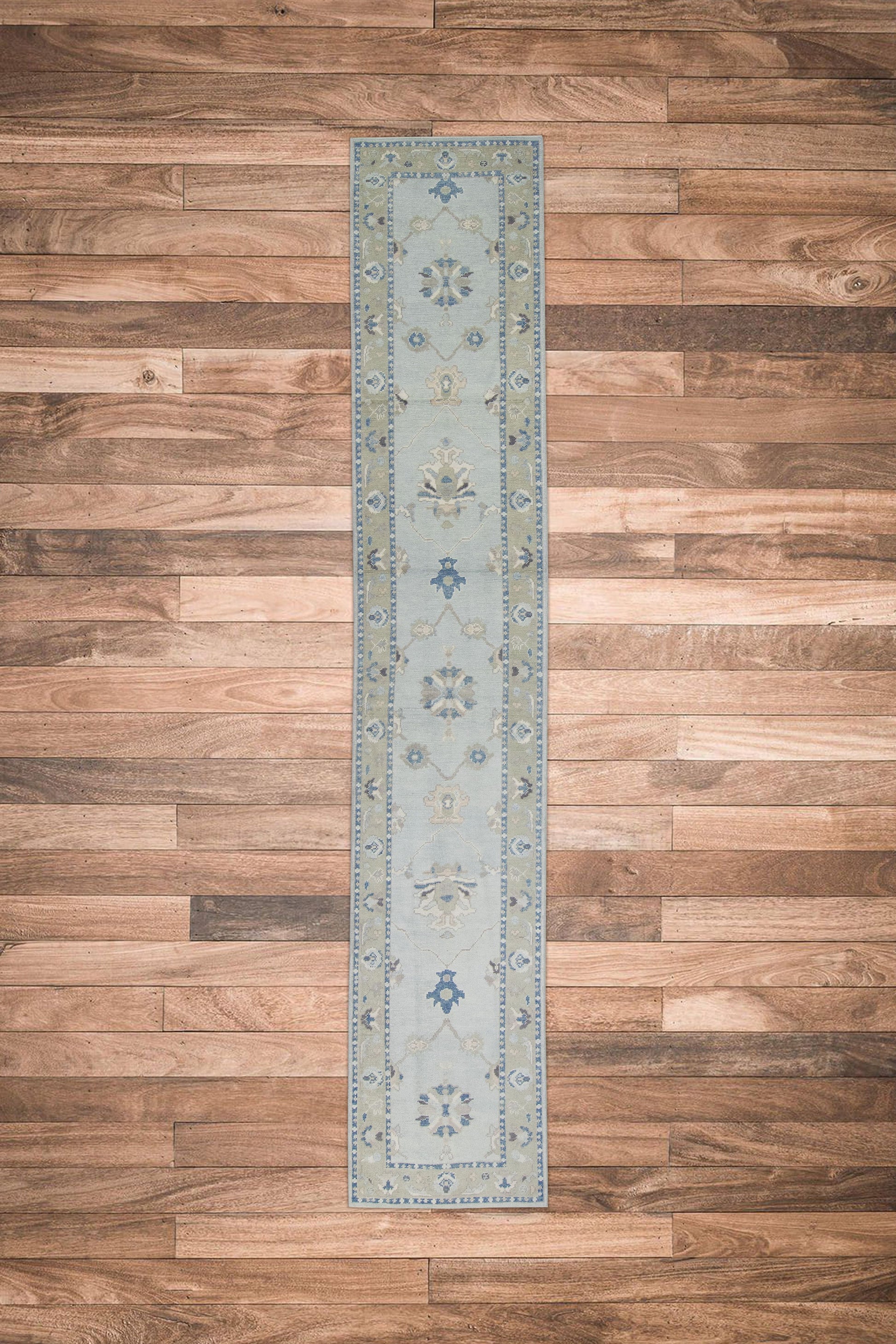 Turkish Oushak Rug 2'11" x 16'5" #11014