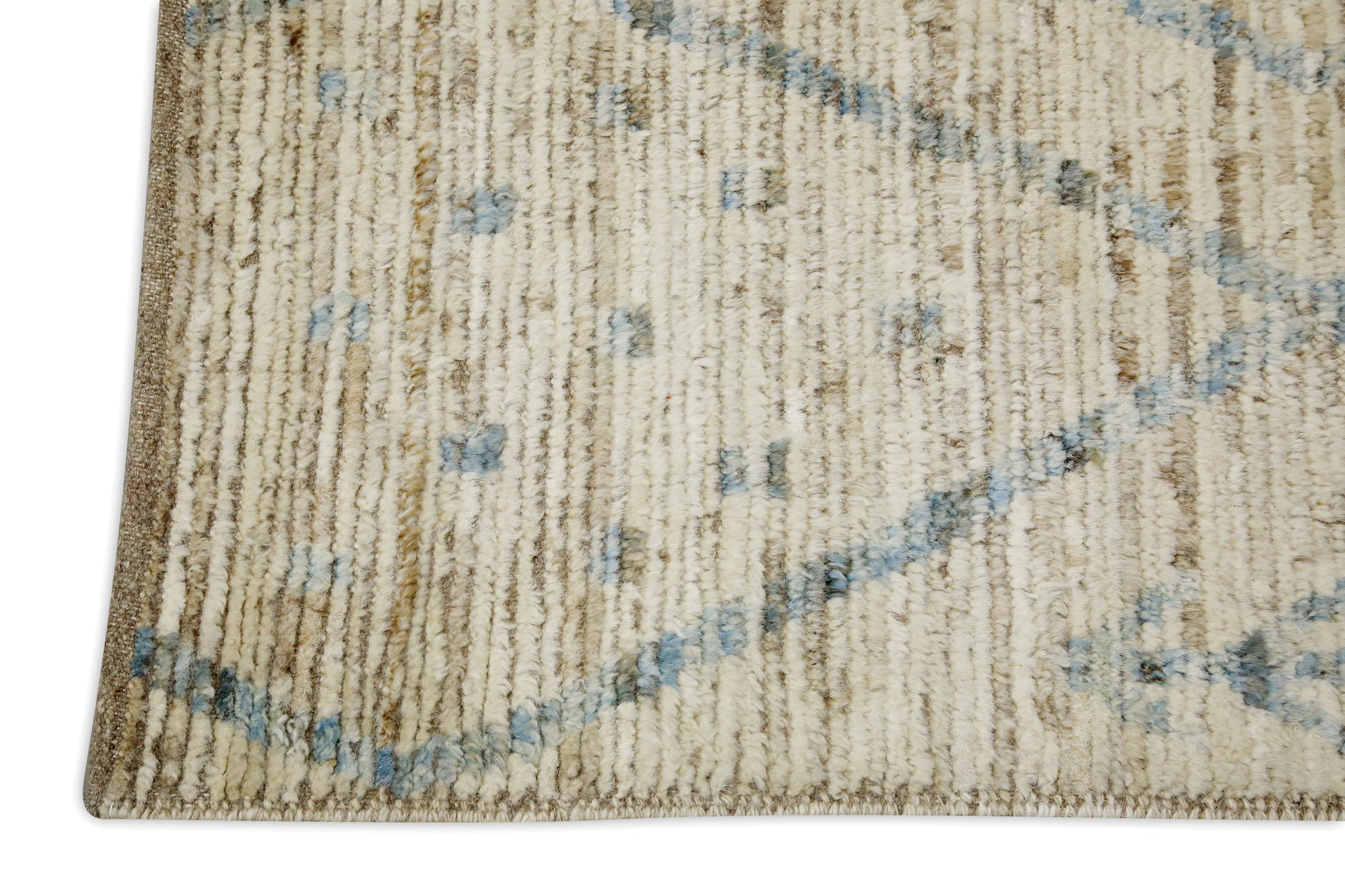 Turkish Tulu Rug Hand Knotted 8'5" x 9'11" #6007