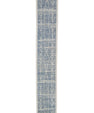 Turkish Tulu Rug Hand Knotted  3' x 16'9" #10815