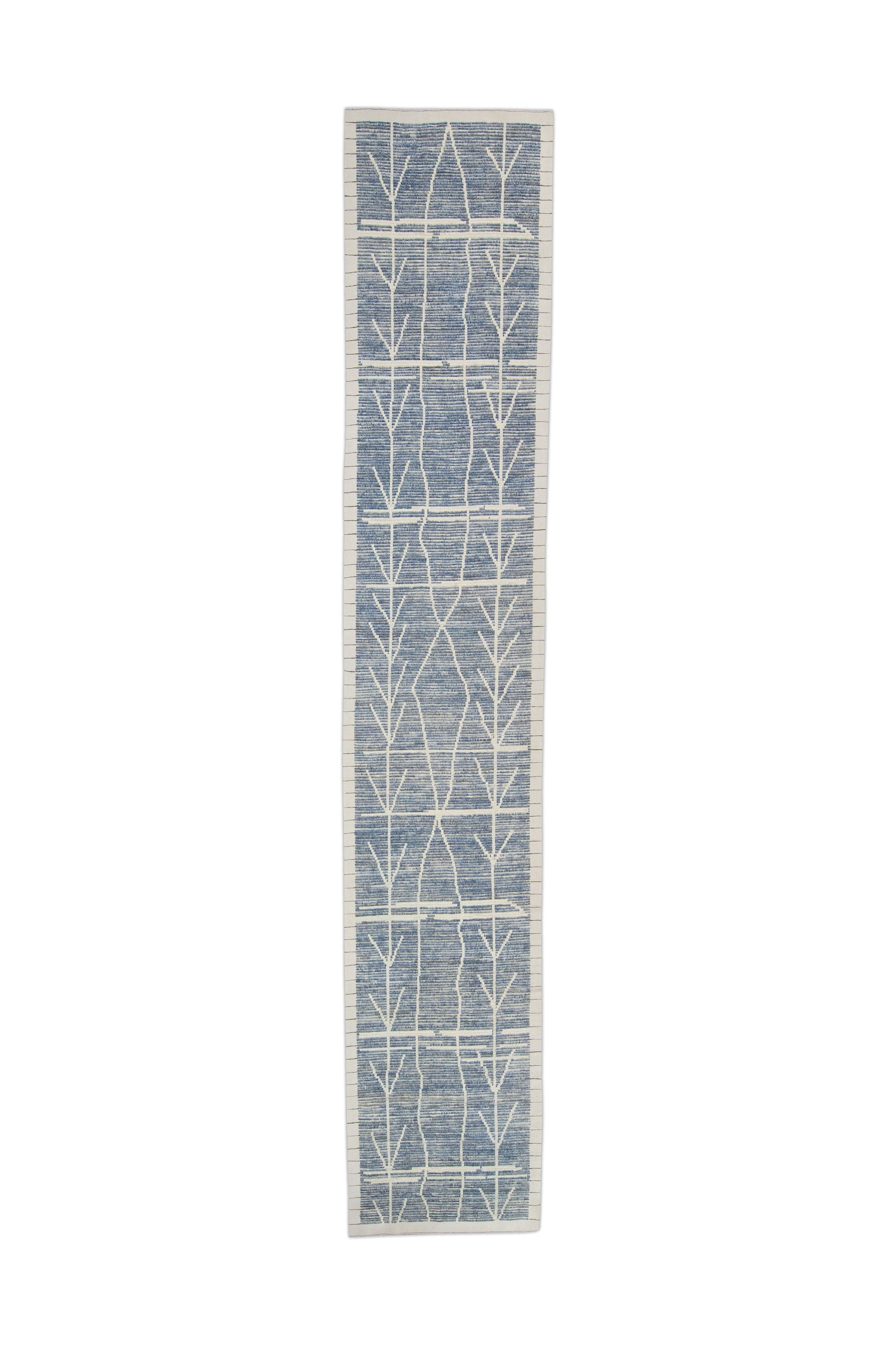 Turkish Tulu Rug Hand Knotted  3' x 16'9" #10815