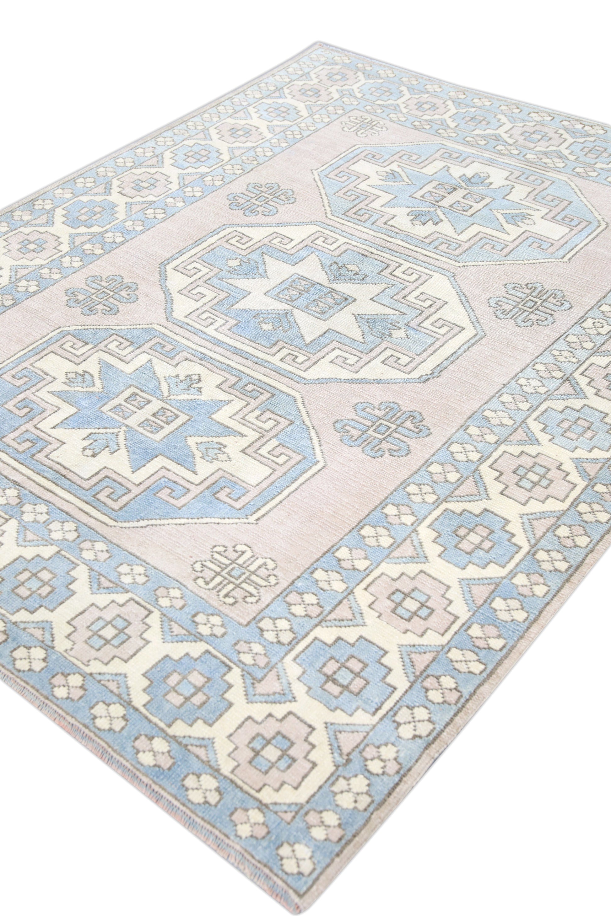 Turkish Vintage Anatolian Rug 5'10" x 7'9" #5002