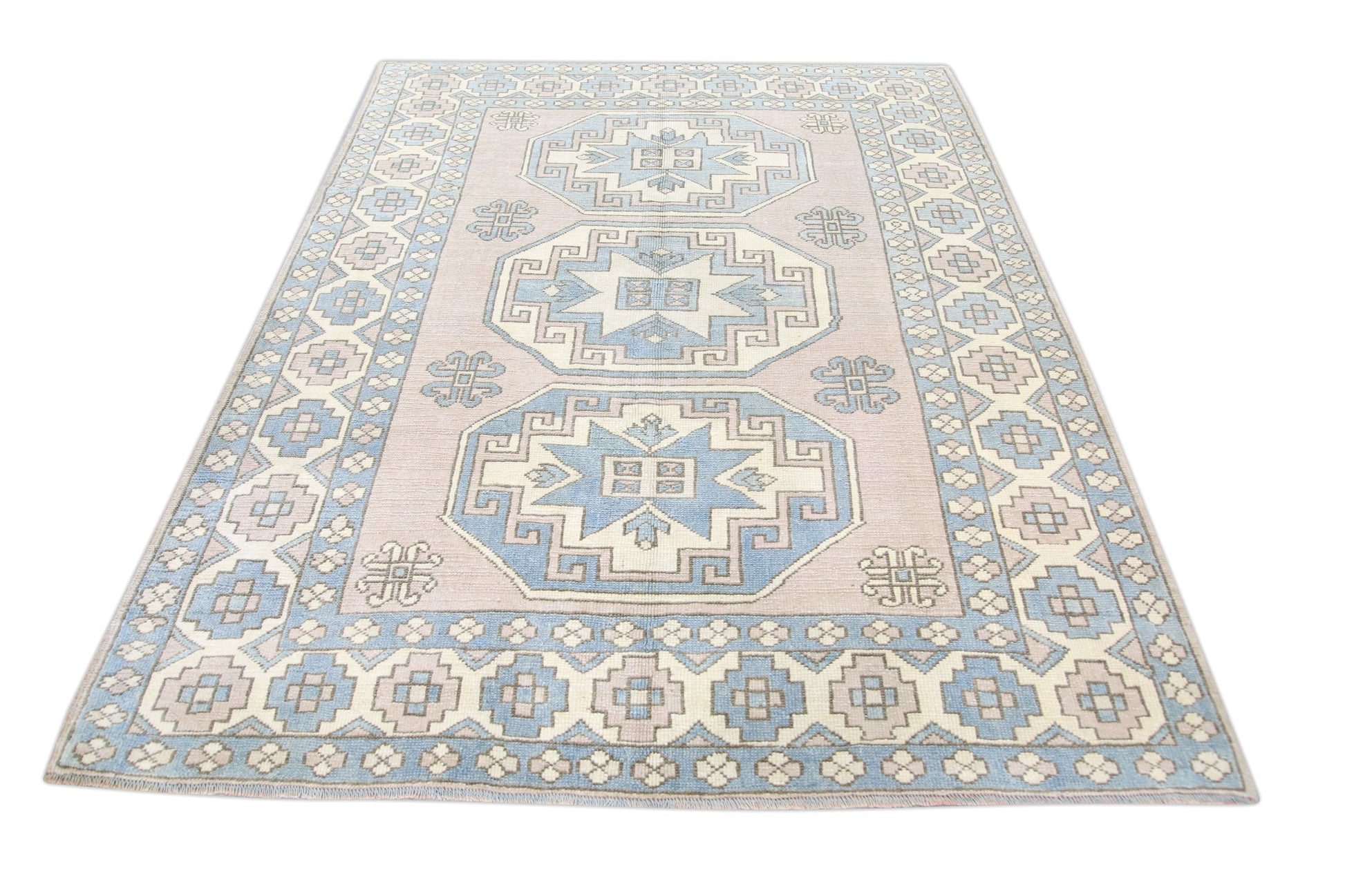 Turkish Vintage Anatolian Rug 5'10" x 7'9" #5002