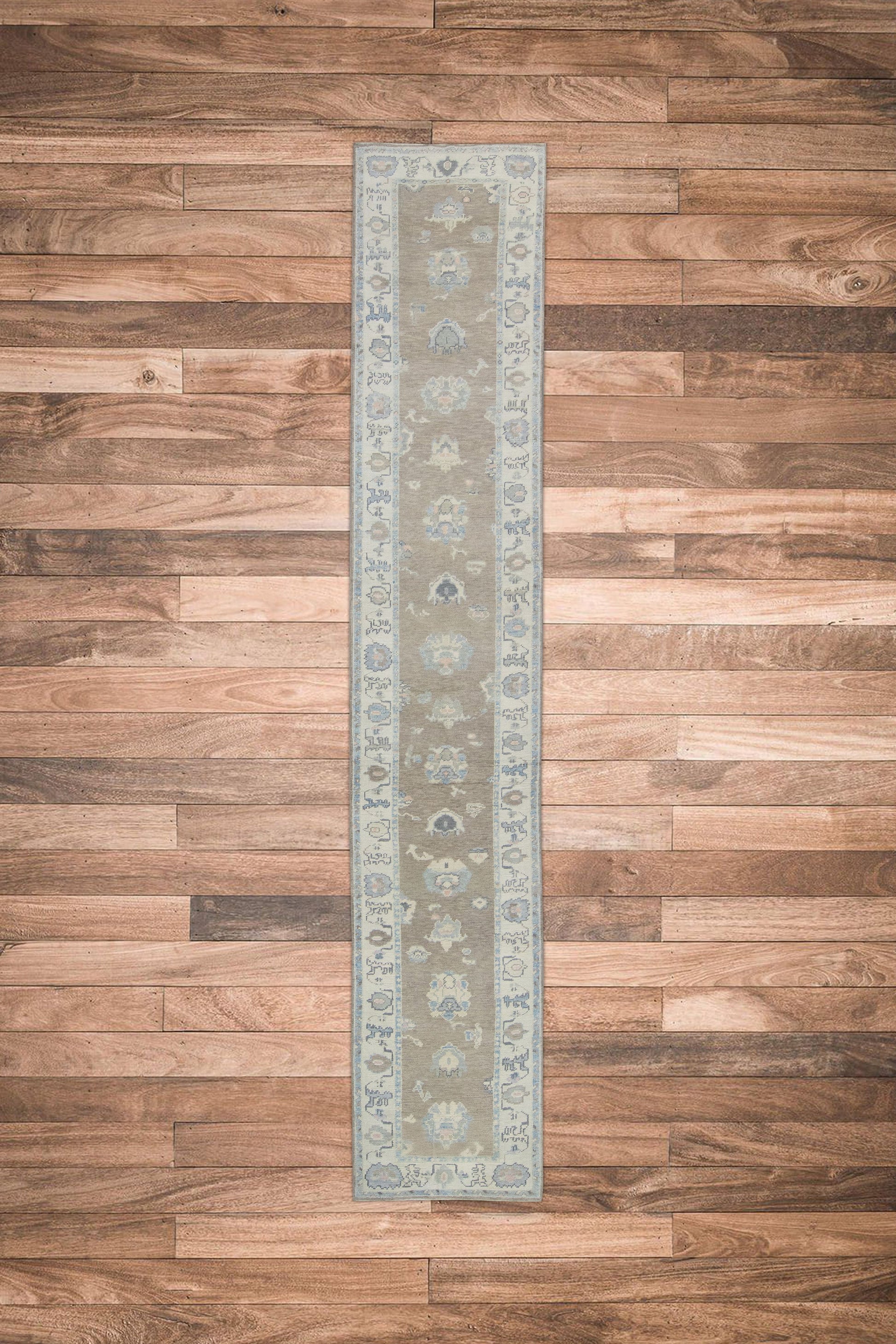 Turkish Oushak Rug 2'10" x 15'11" #10861