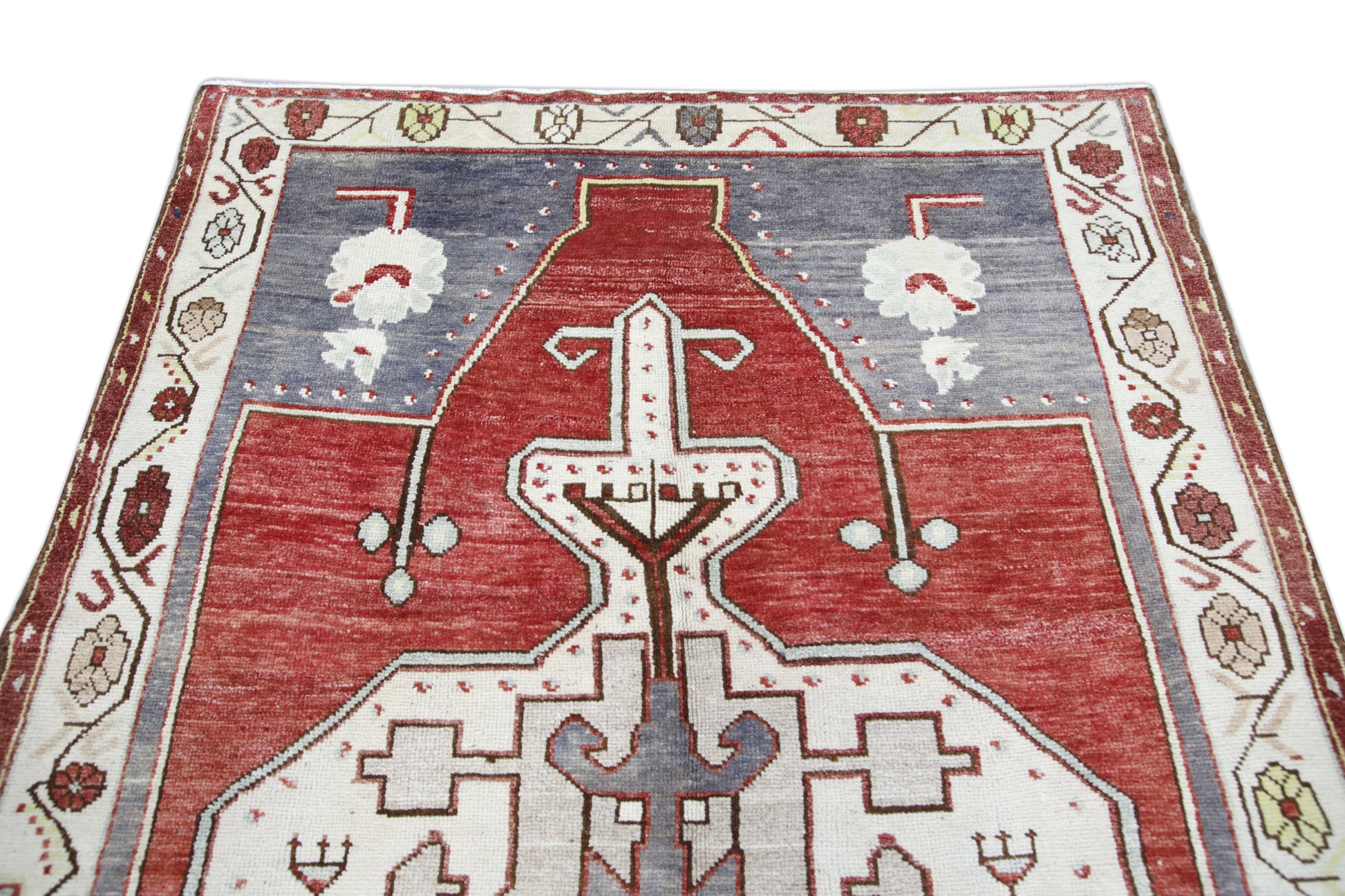 Turkish Vintage Anatolian Rug 5'5" x 9'8" #398