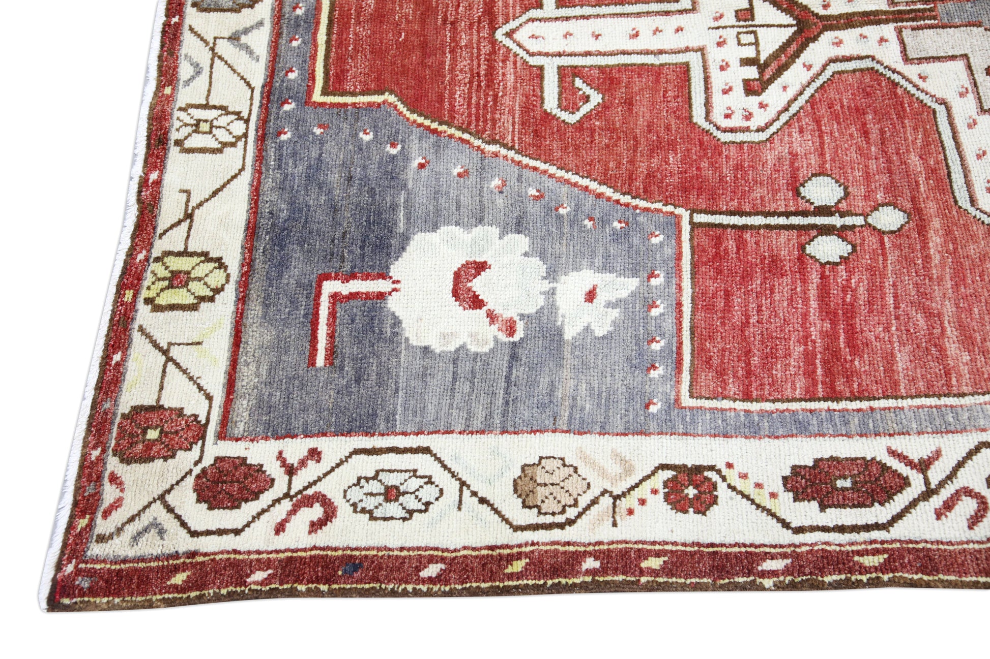 Turkish Vintage Anatolian Rug 5'5" x 9'8" #398