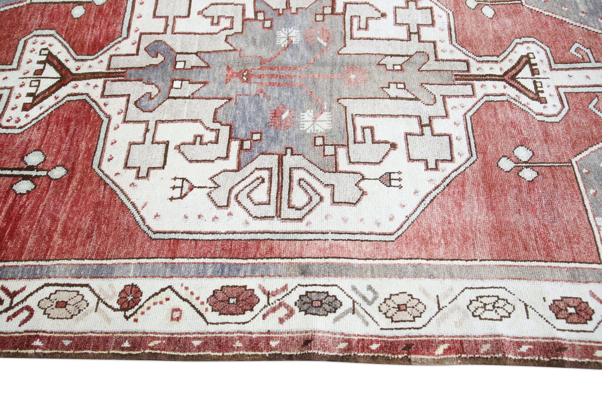 Turkish Vintage Anatolian Rug 5'5" x 9'8" #398