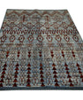 Turkish Tulu Rug Hand Knotted 6'2" x 9'5" #6005