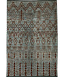 Turkish Tulu Rug Hand Knotted 6'2" x 9'5" #6005