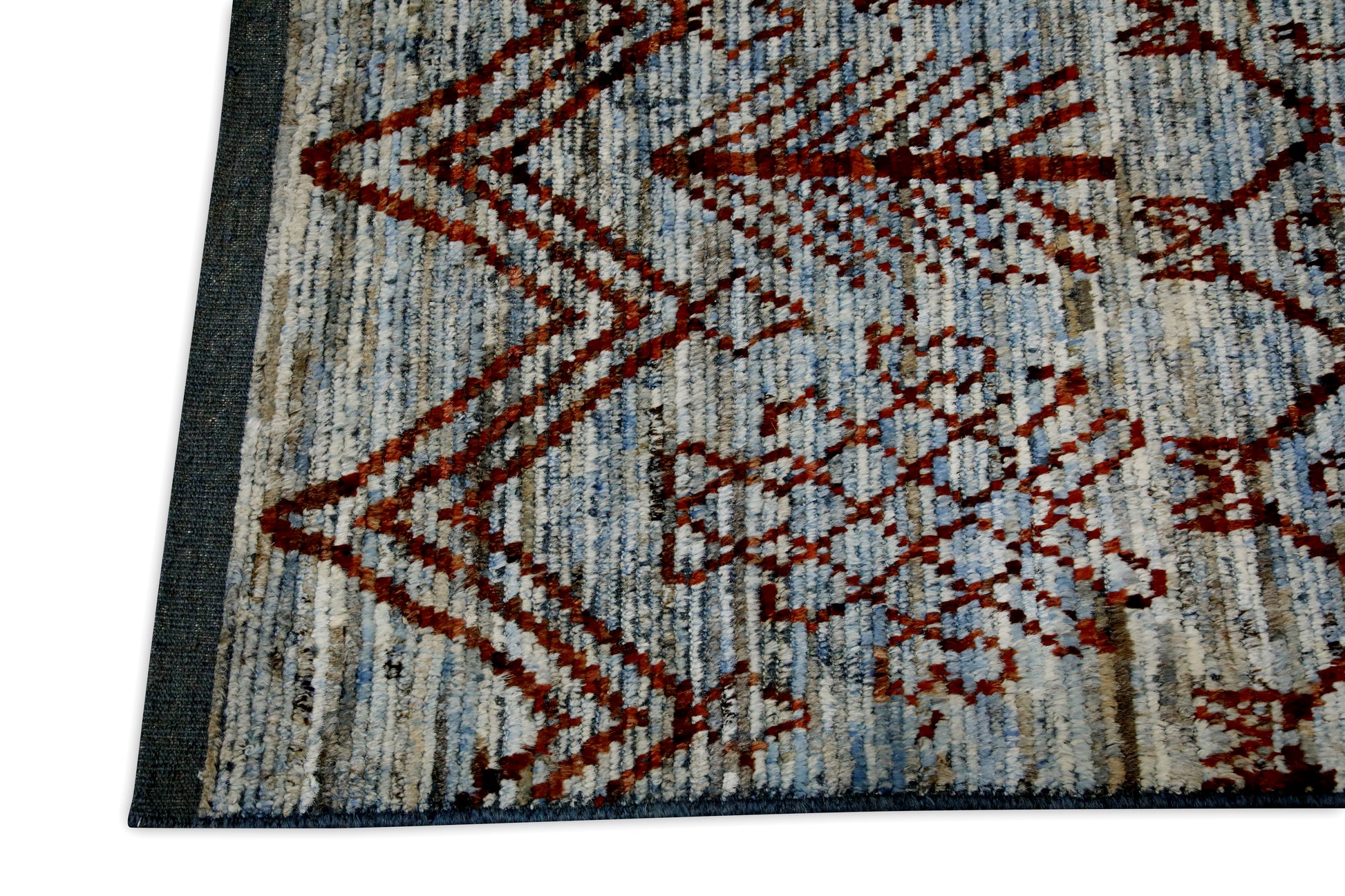 Turkish Tulu Rug Hand Knotted 6'2" x 9'5" #6005