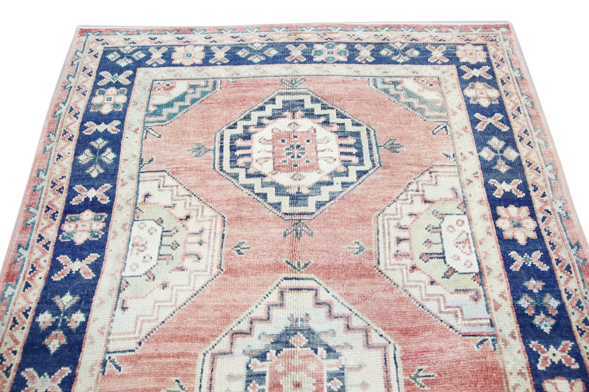 Turkish Vintage Anatolian Rug 5'2" x 11'1" #186