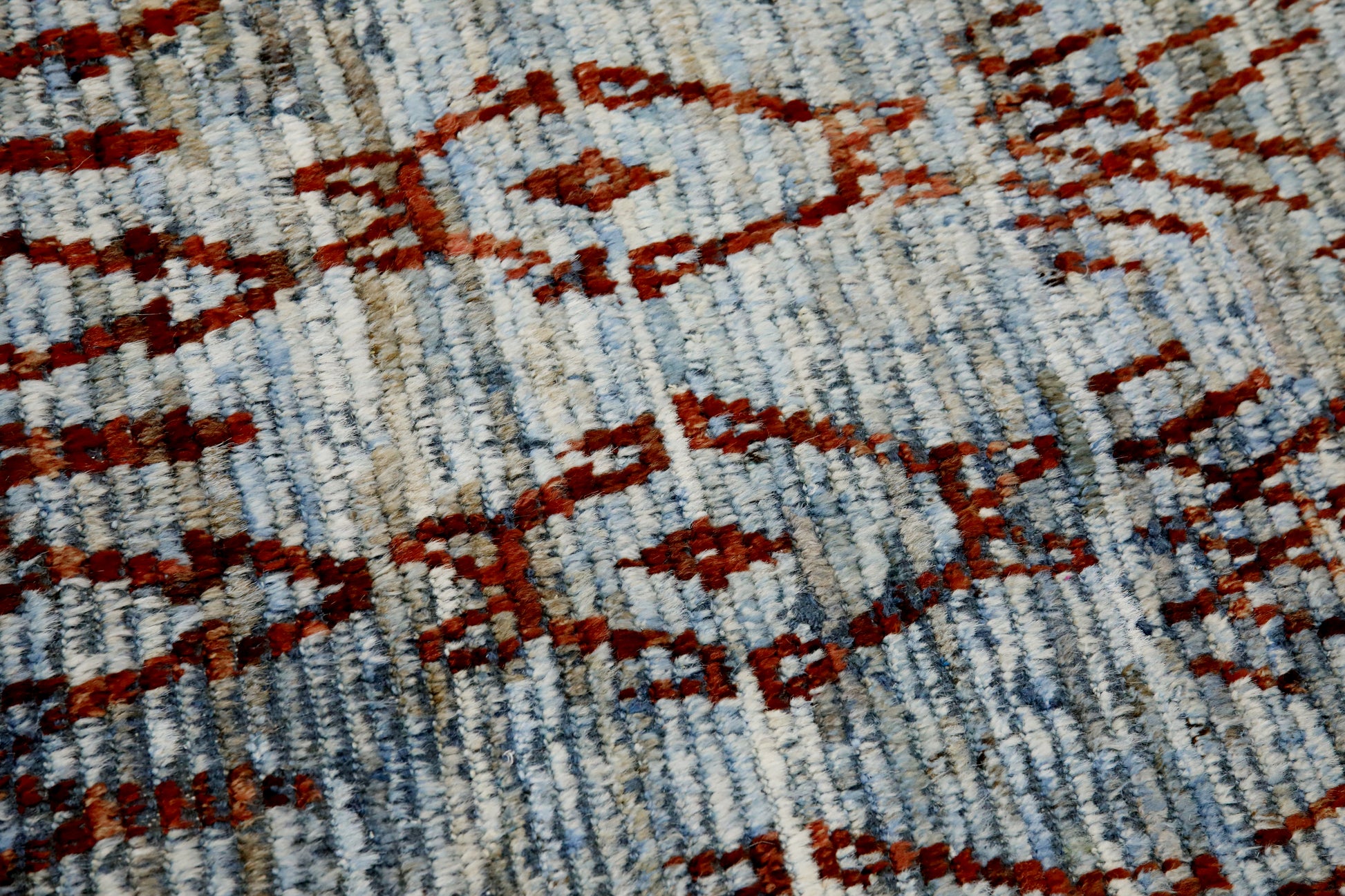 Turkish Tulu Rug Hand Knotted 6'2" x 9'5" #6005